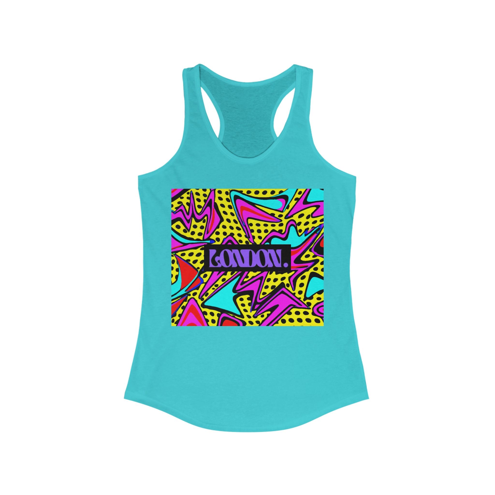 "Groovy Van Dali" - Racerback Tank Top