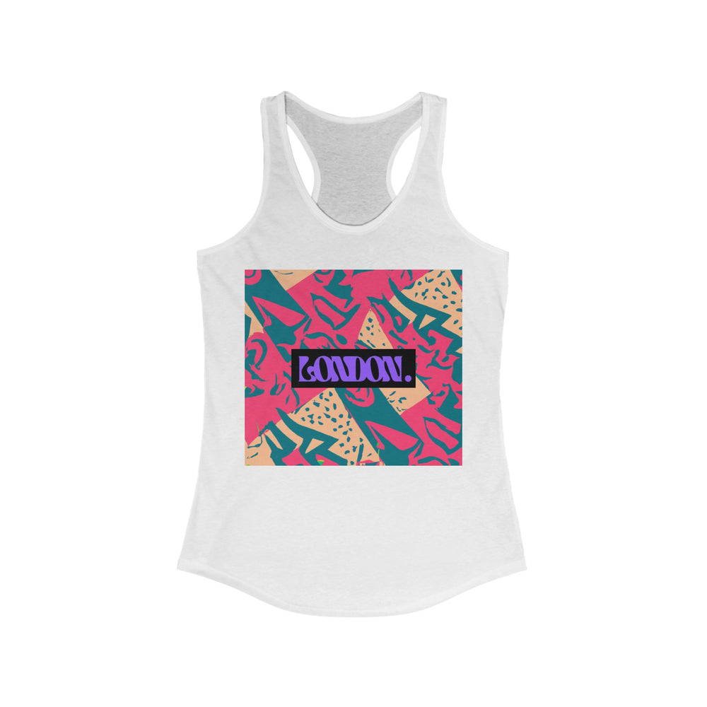 "Electric Marigold Kismet" - Racerback Tank Top