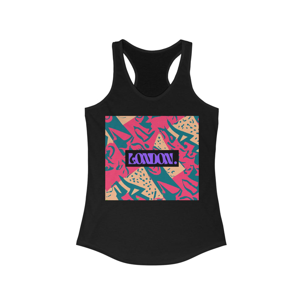 "Electric Marigold Kismet" - Racerback Tank Top