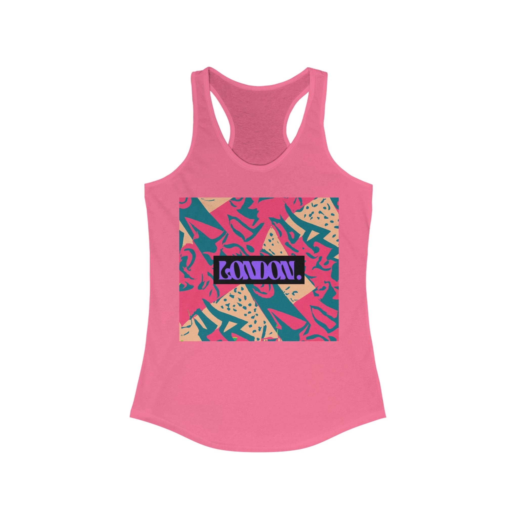 "Electric Marigold Kismet" - Racerback Tank Top