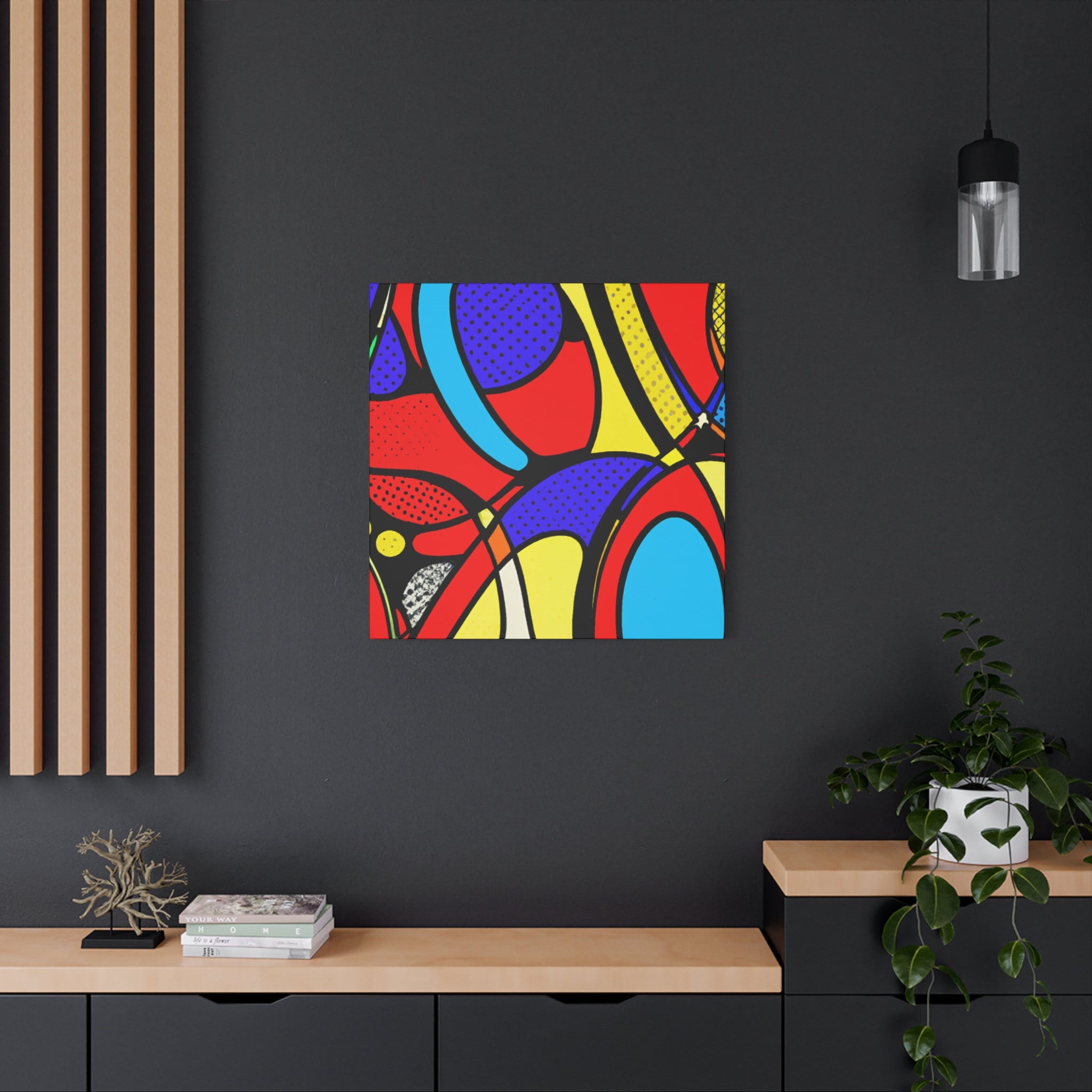 Groovy Kaleidoscope - Canvas
