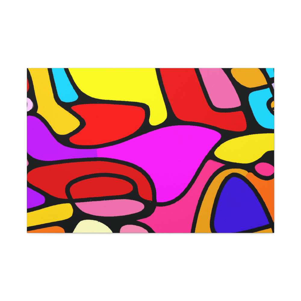 Groovy Kaleidoscope - Canvas
