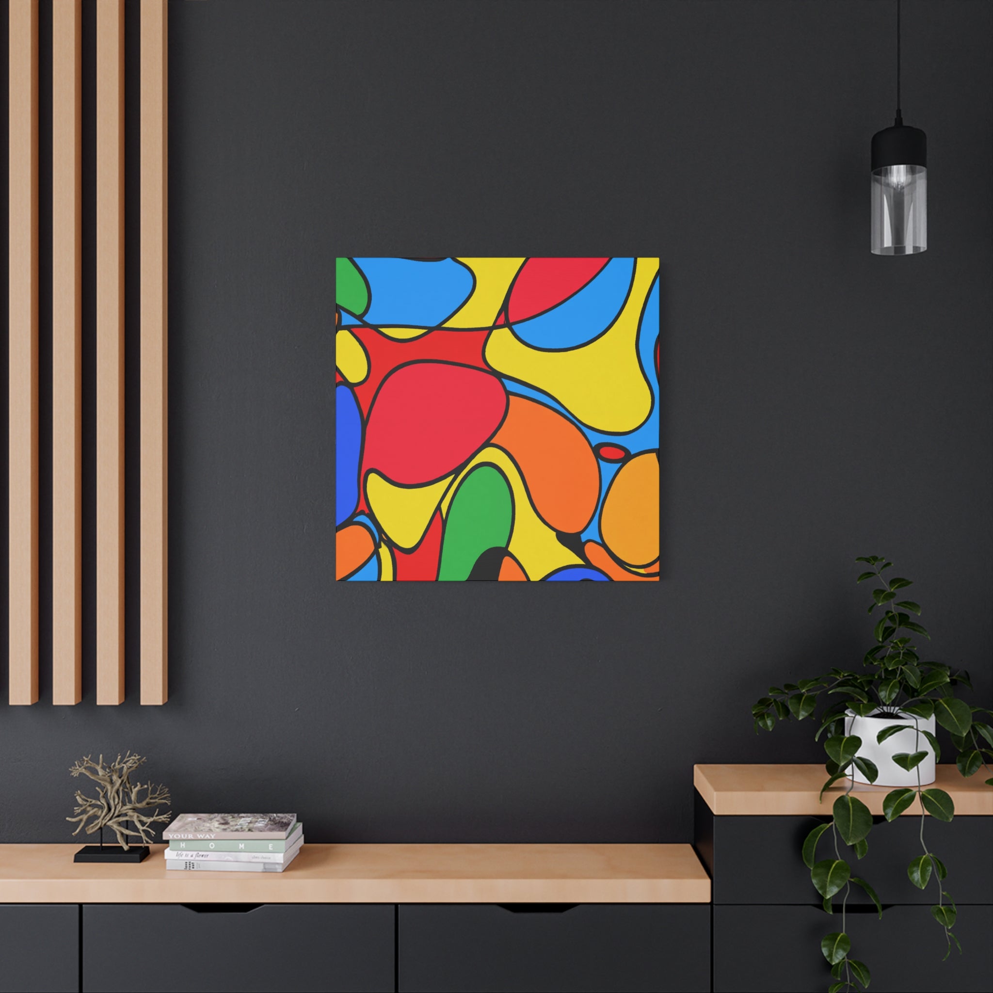 Groovy Cosmos - Canvas