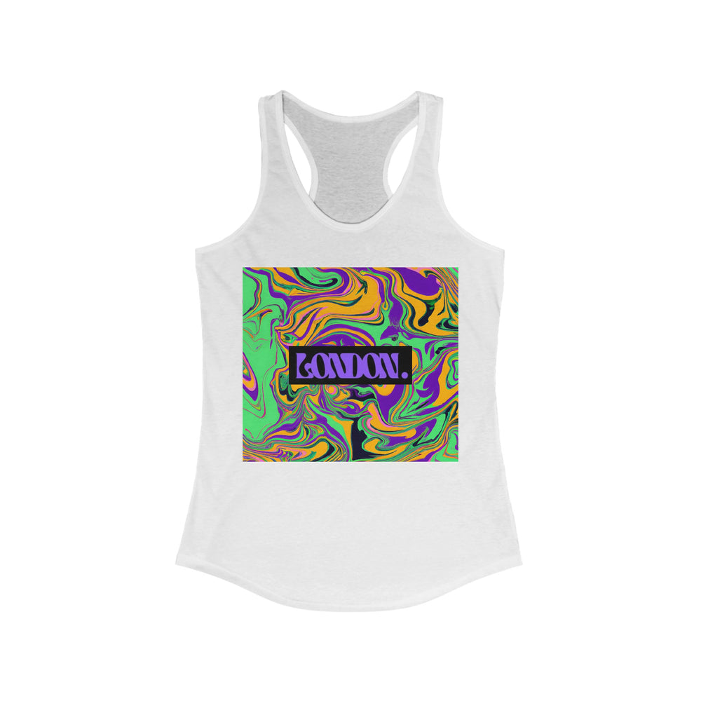 "Technicolor Stardust" - Racerback Tank Top