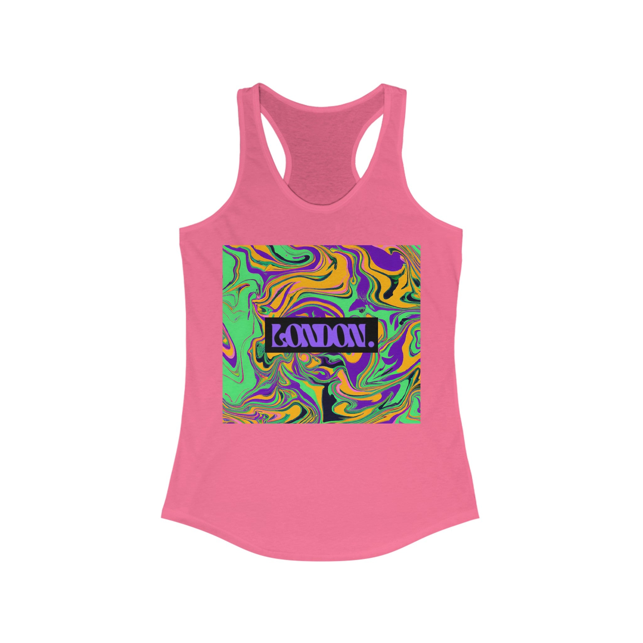 "Technicolor Stardust" - Racerback Tank Top