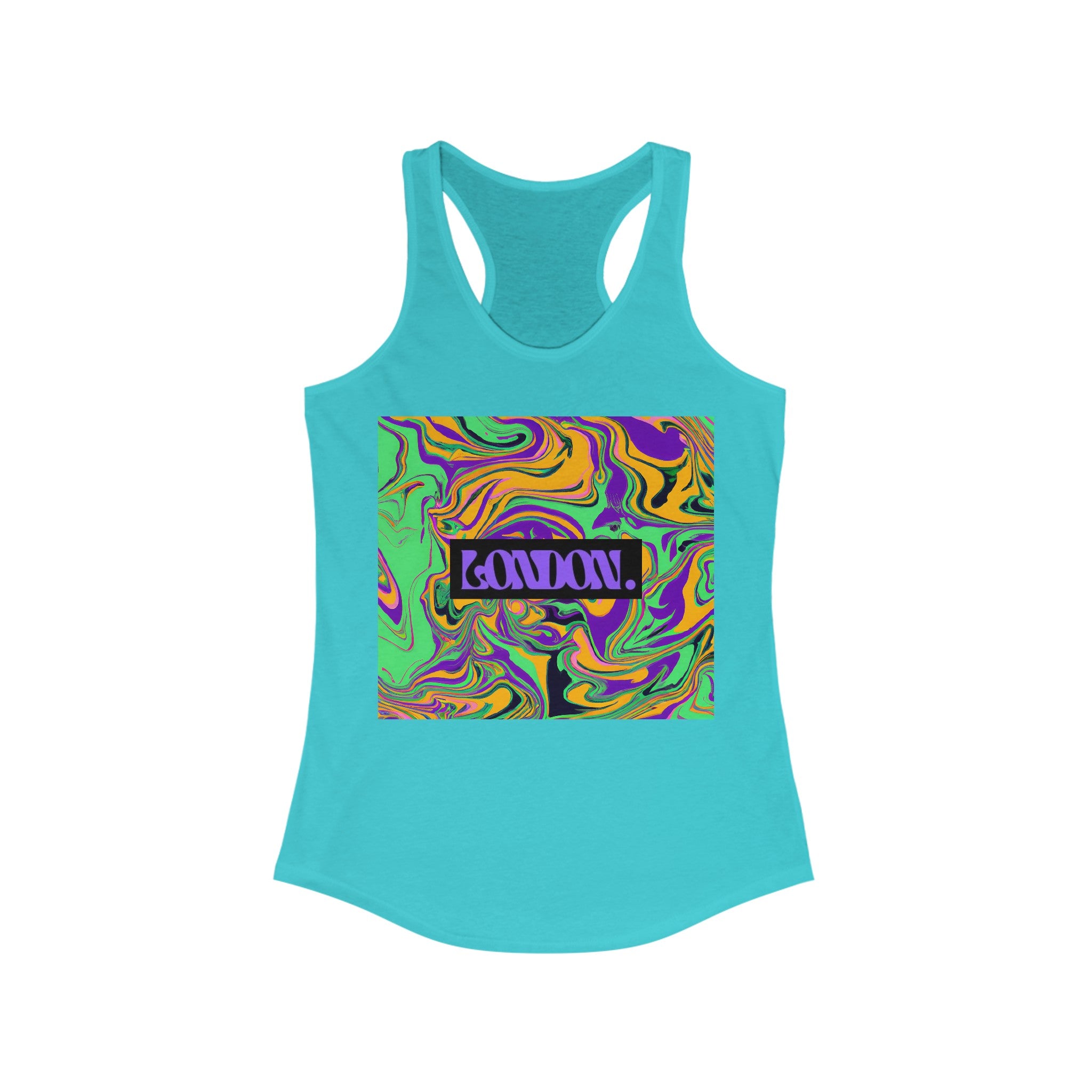 "Technicolor Stardust" - Racerback Tank Top