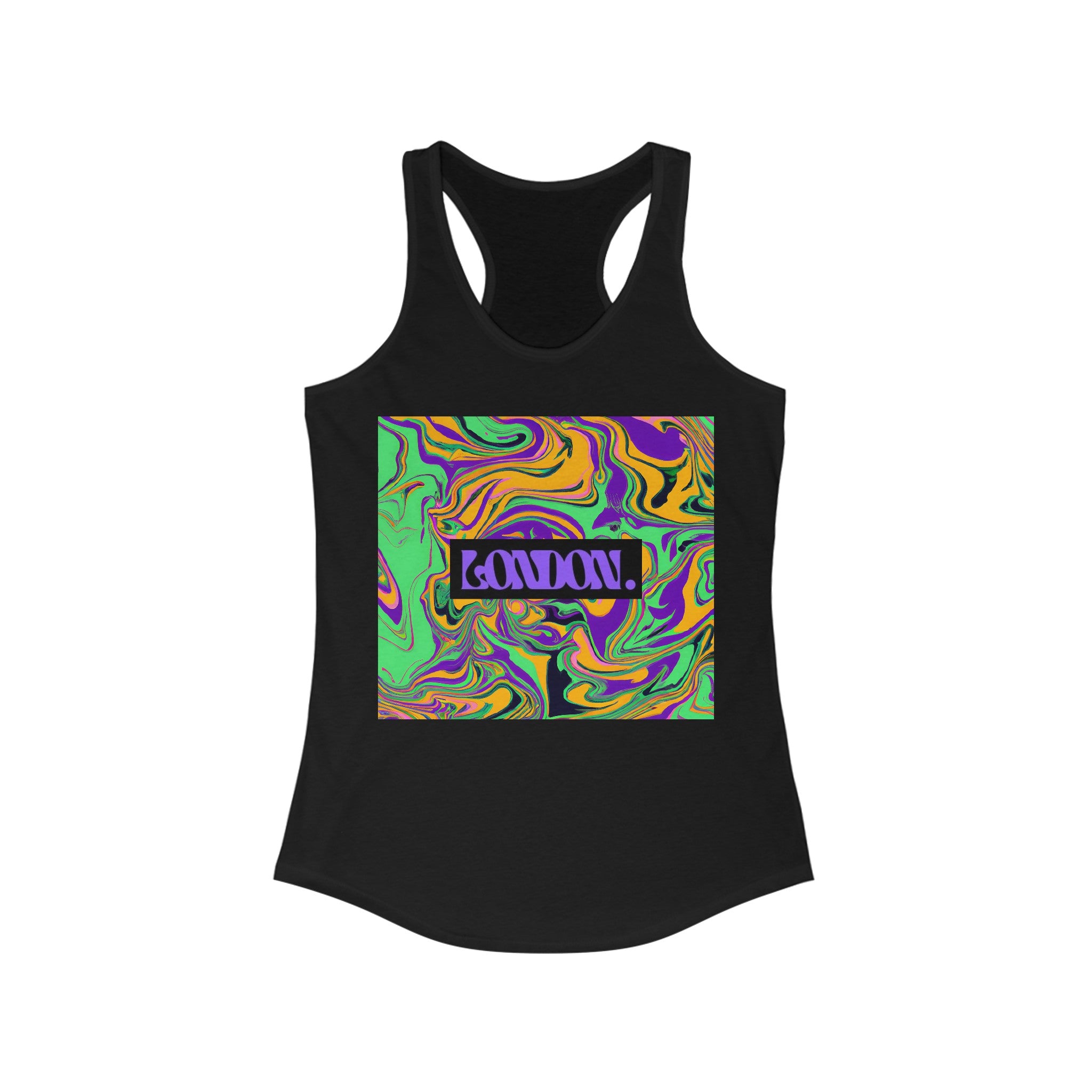 "Technicolor Stardust" - Racerback Tank Top