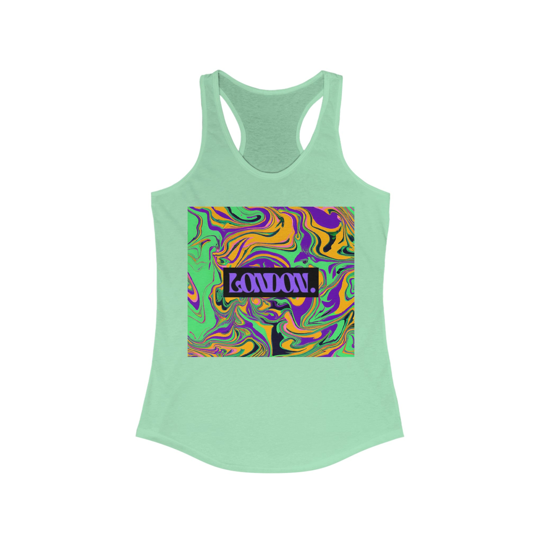 "Technicolor Stardust" - Racerback Tank Top