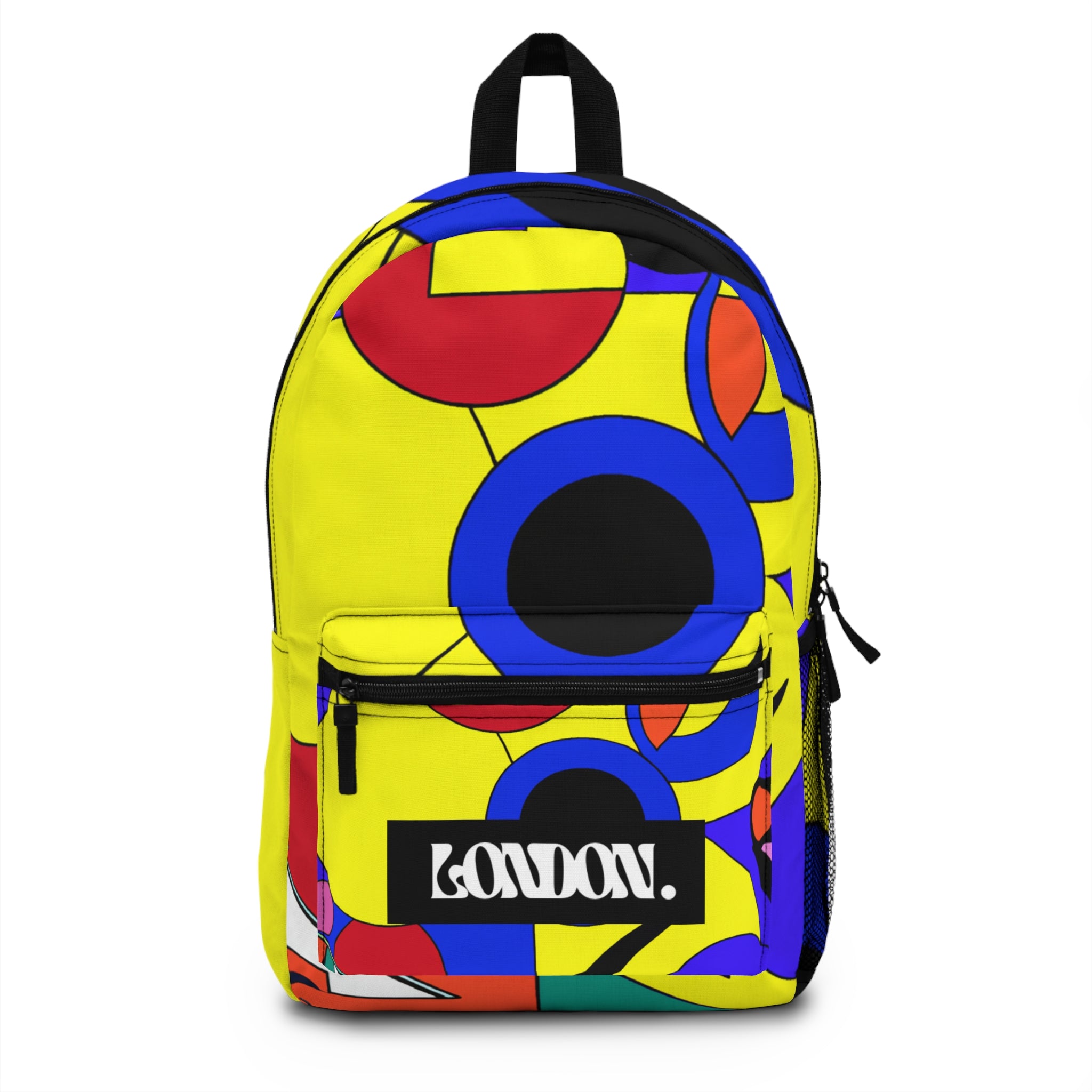 "Groovy Delights: A Splash of Psychedelic Vision" - Backpack