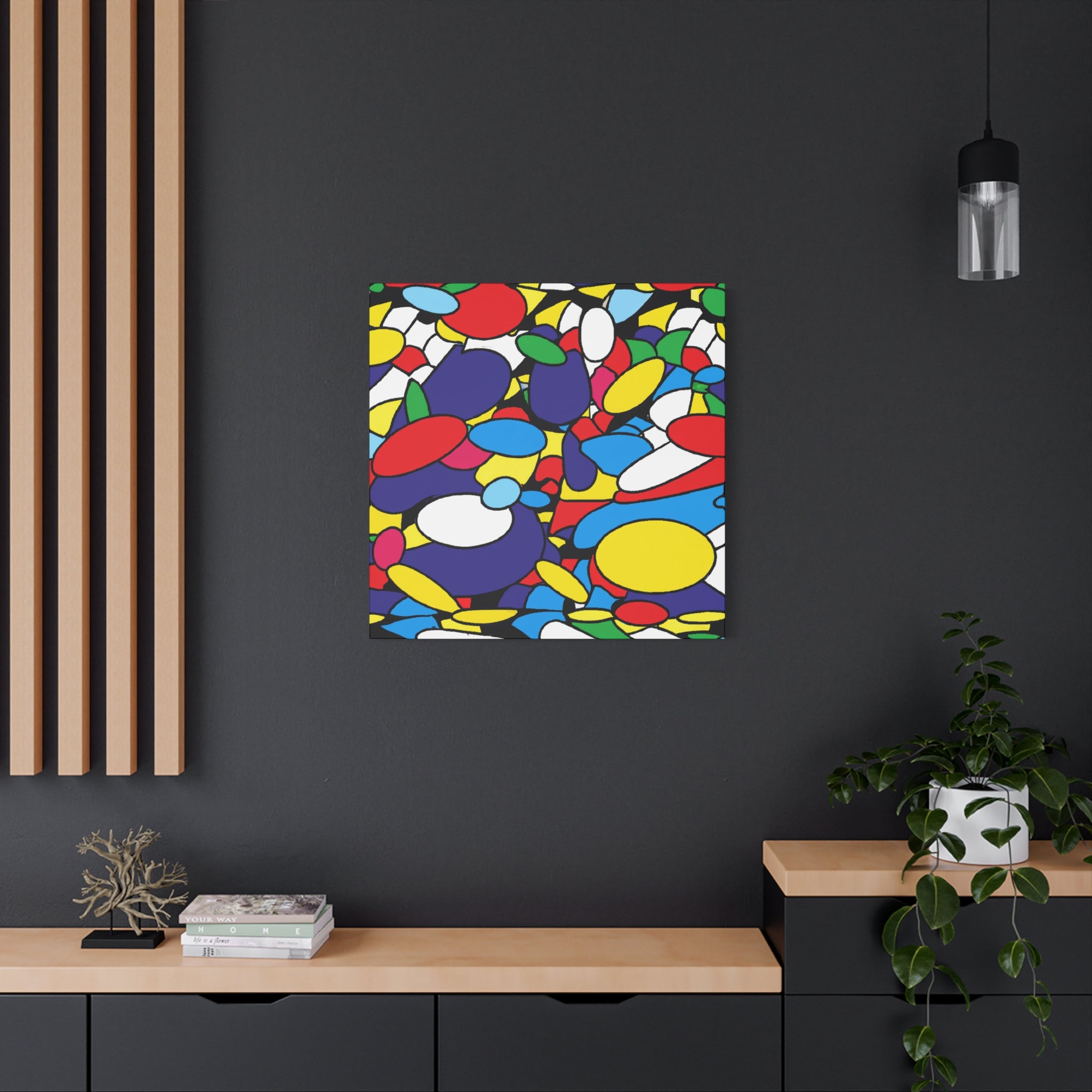 Groovy Galaxy - Canvas
