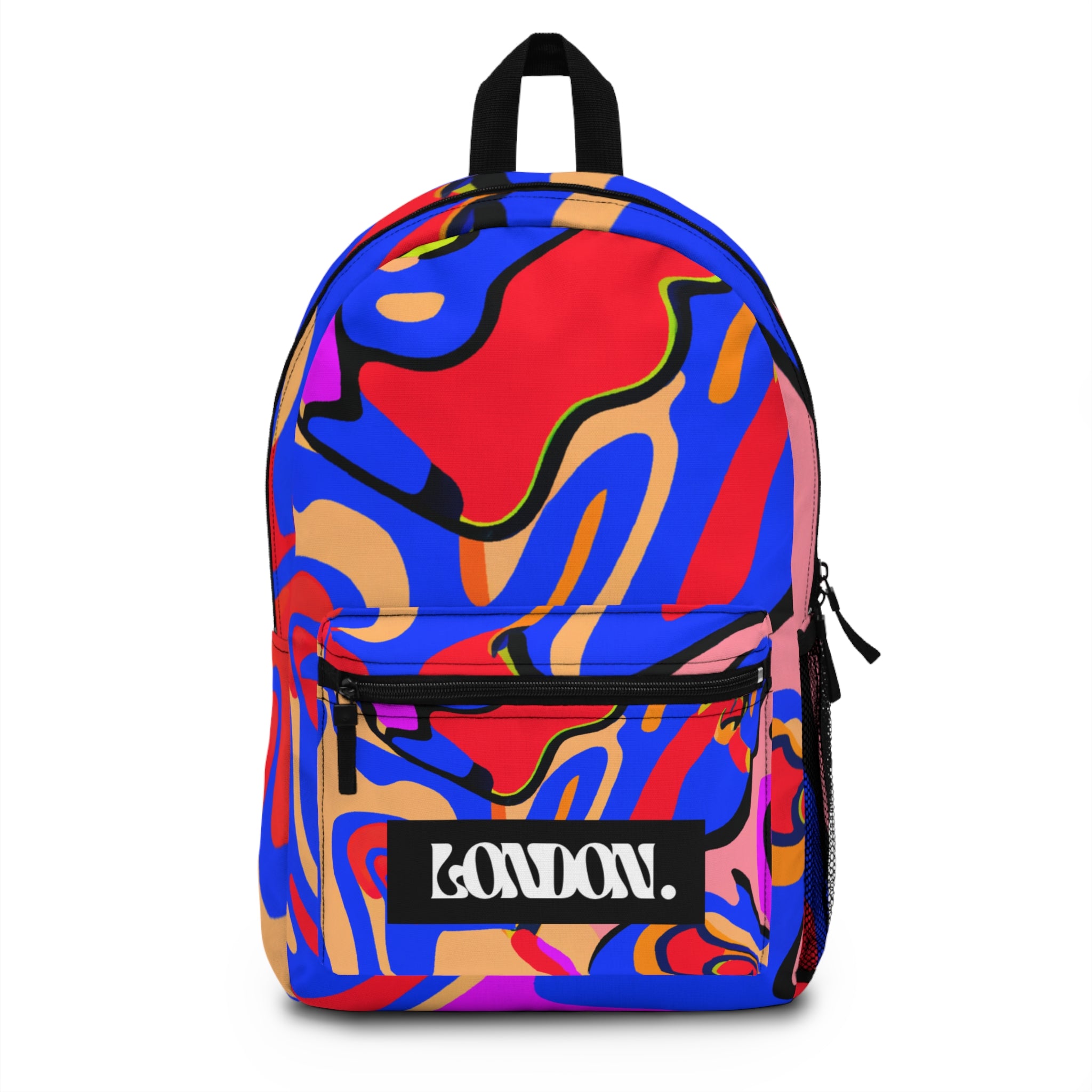 "PopArt Voyager: Groovy Cosmic Bazaar" - Backpack