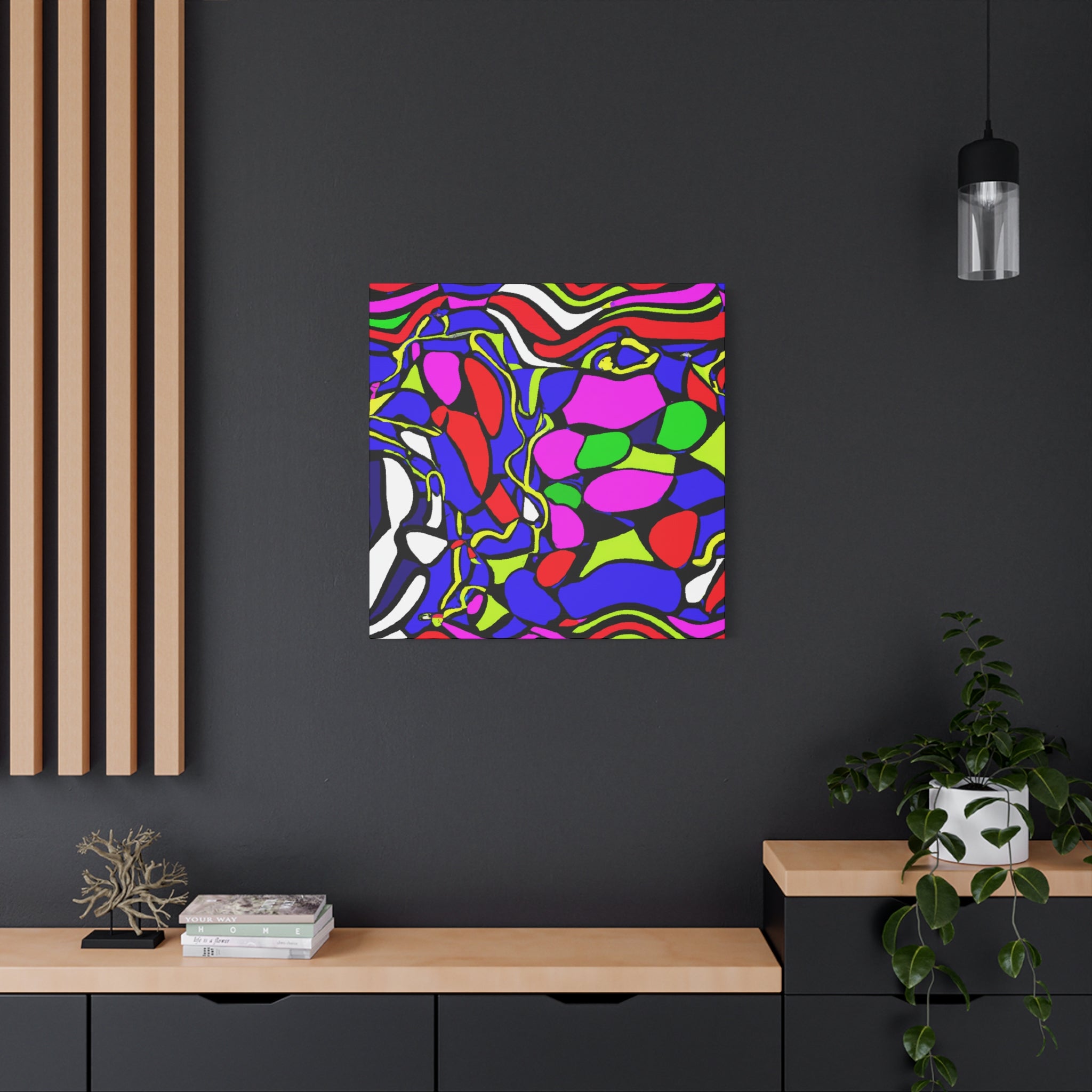 Groovy Kaleidoscope - Canvas