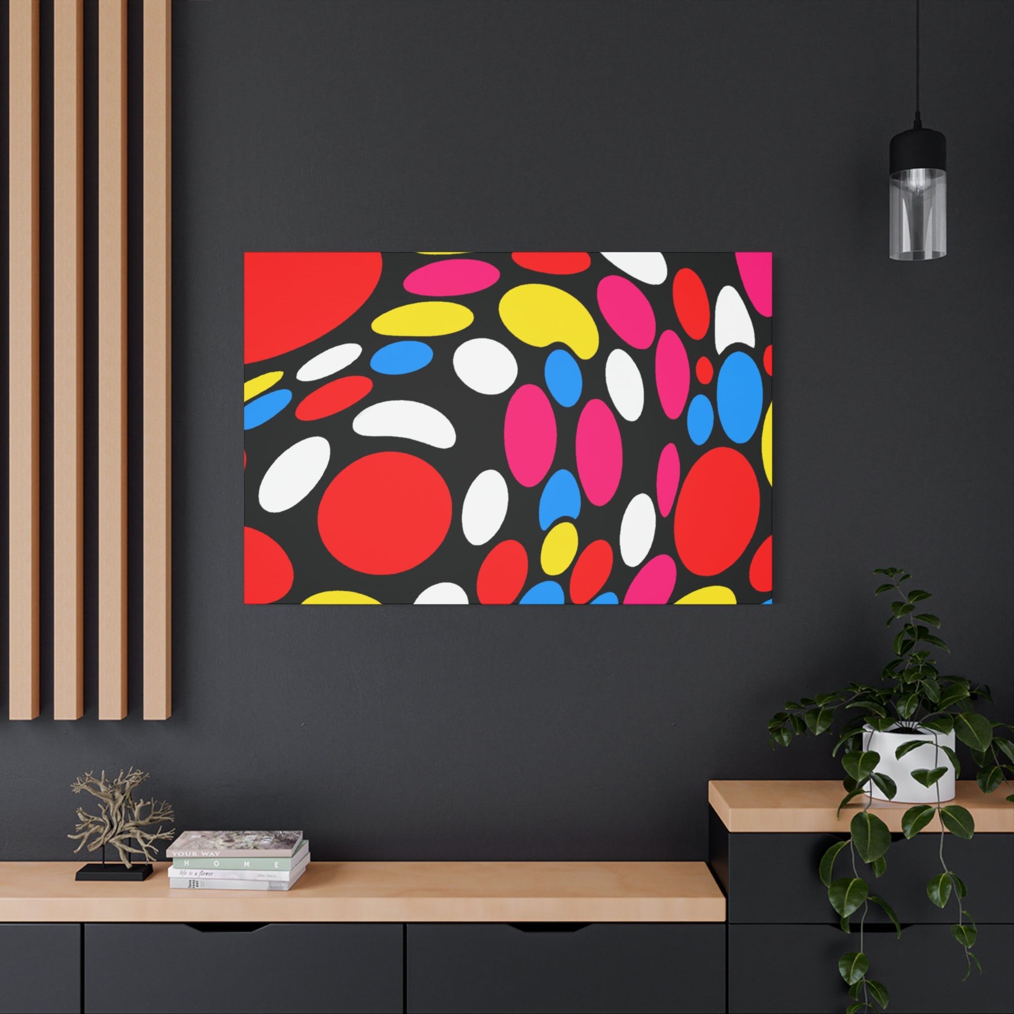 Groovy Kaleidoscope - Canvas