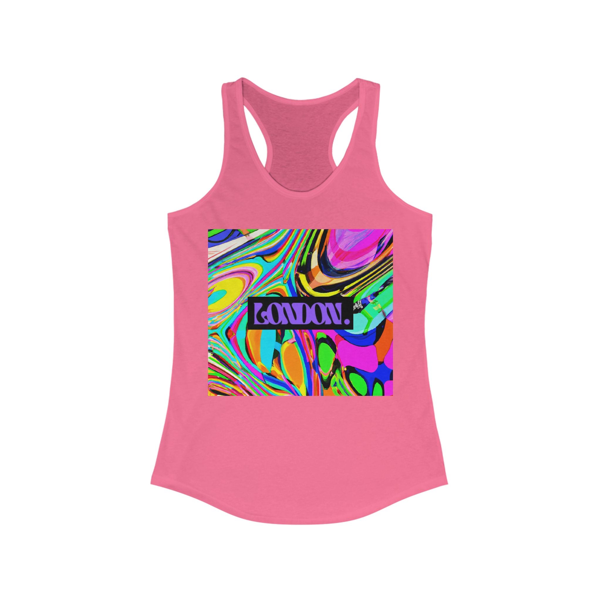 "Velvet Spectrum" - Racerback Tank Top