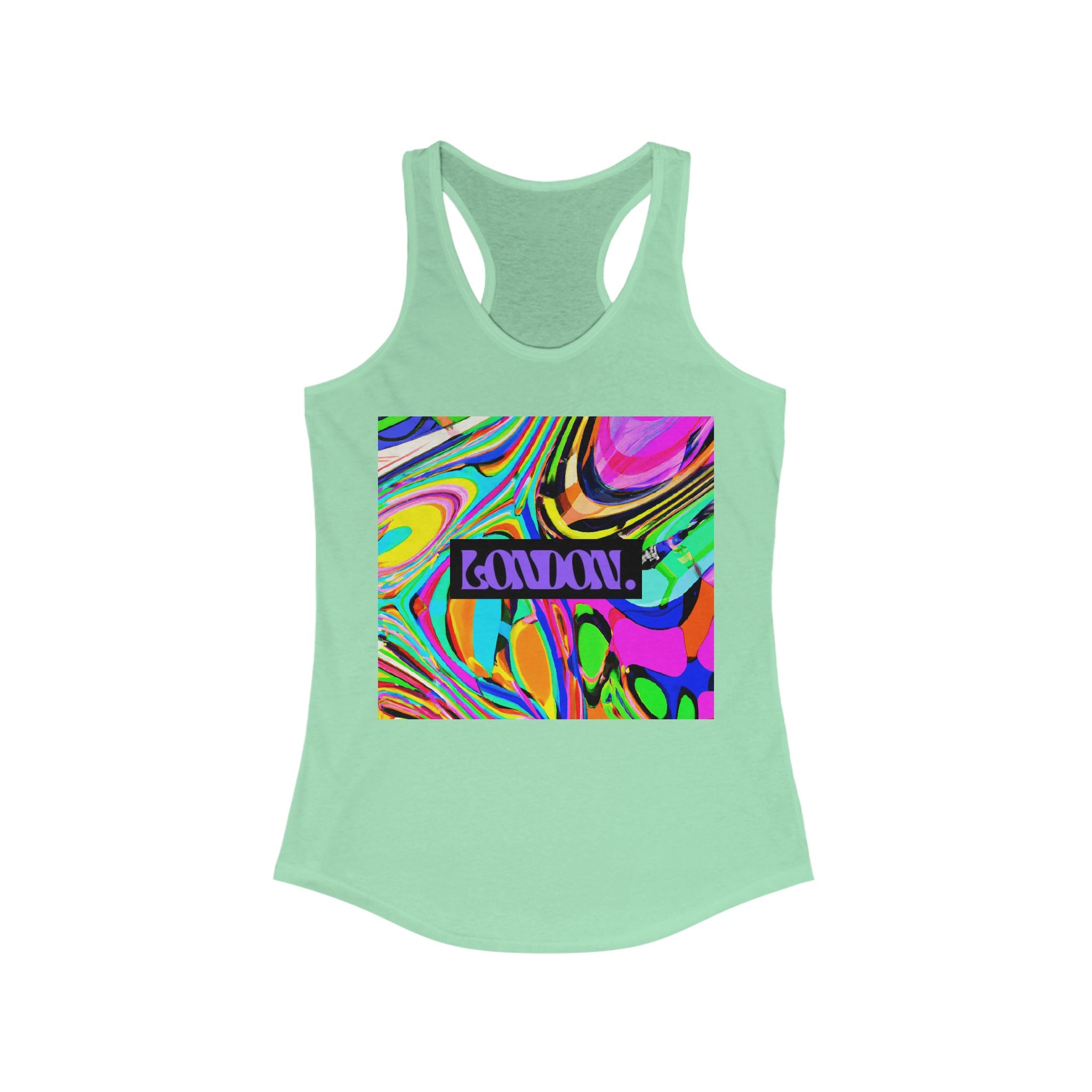 "Velvet Spectrum" - Racerback Tank Top