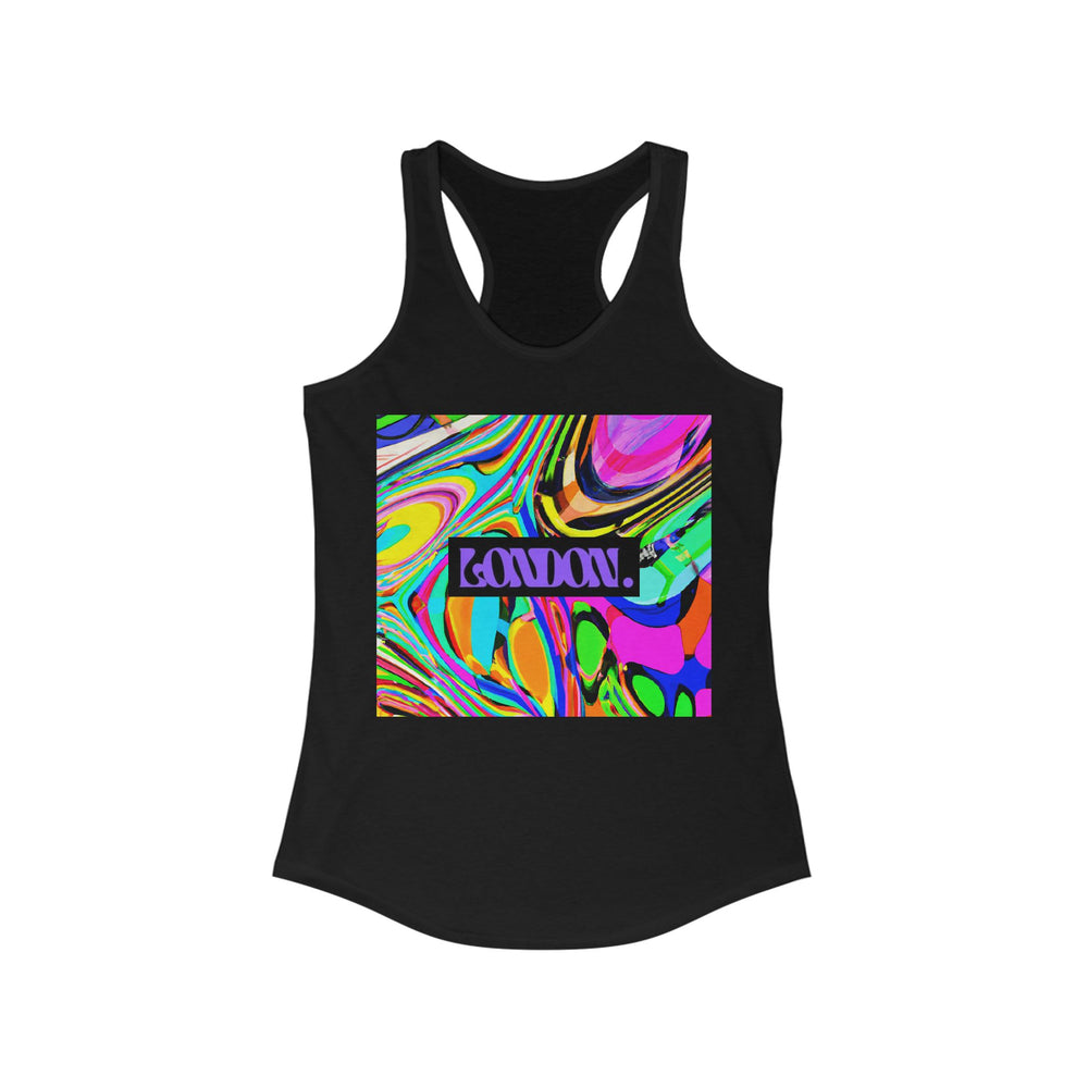 "Velvet Spectrum" - Racerback Tank Top