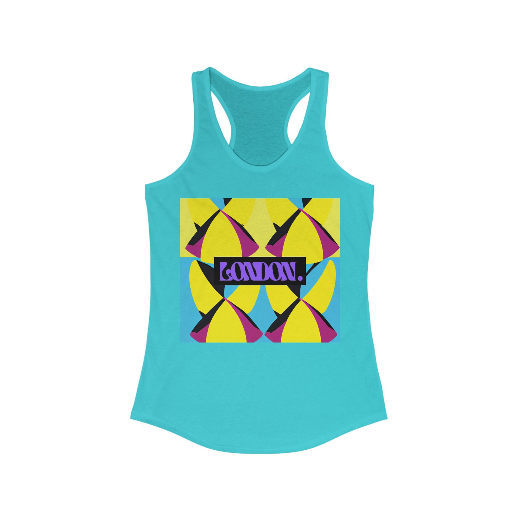 "Groovy Mirage" - Racerback Tank Top