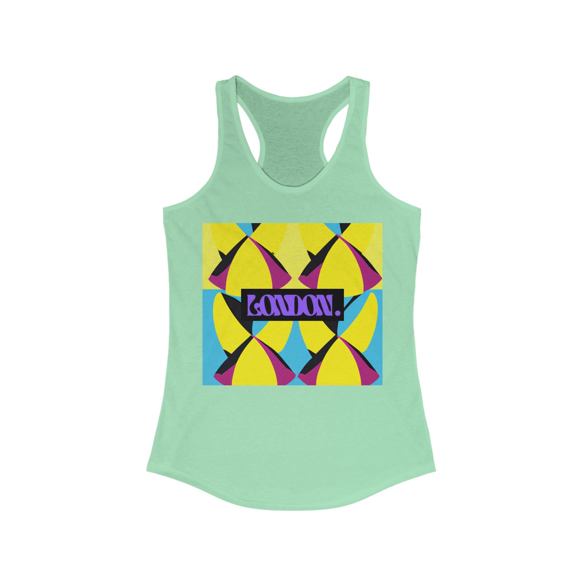 "Groovy Mirage" - Racerback Tank Top