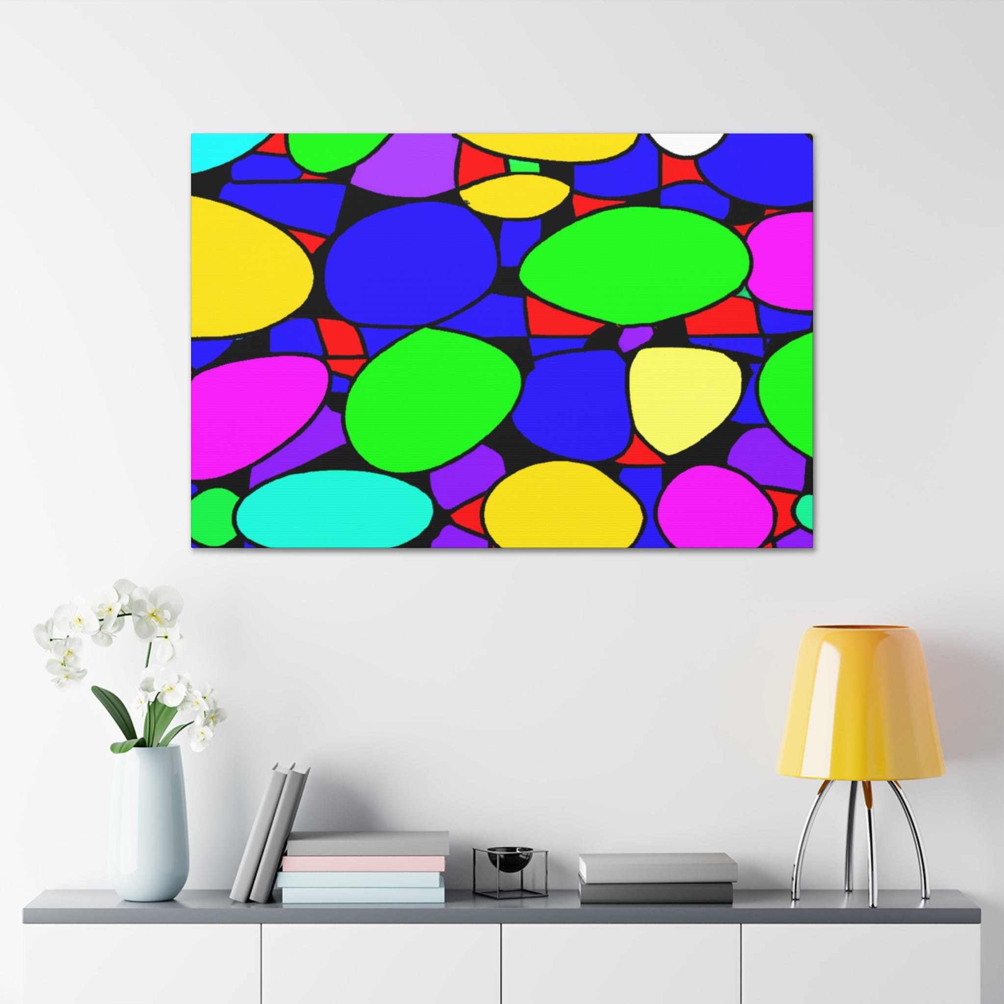 Groovy Kaleidoscope - Canvas