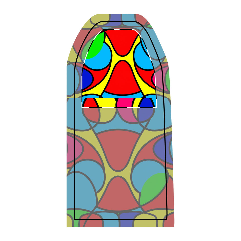 "Groovy Deco Delight" - Sling Bag