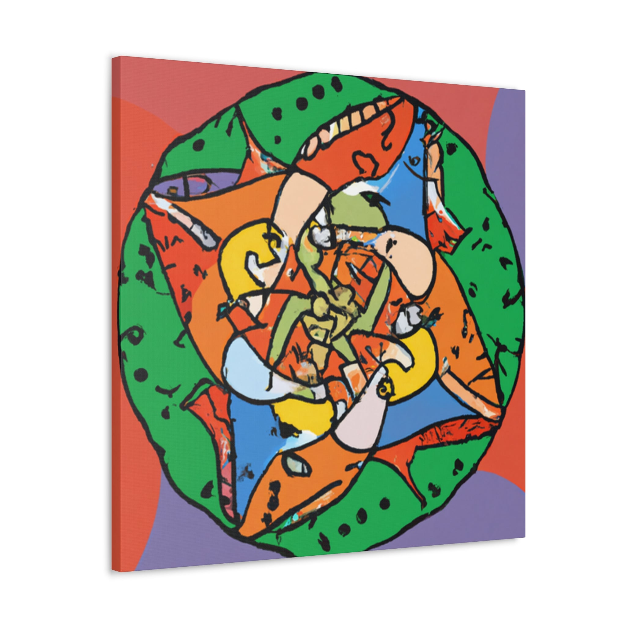 Disco Daisy - Canvas