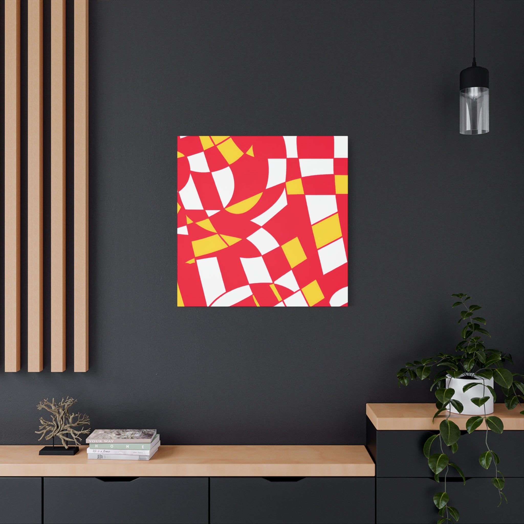 Groovy Kaleidoscope - Canvas