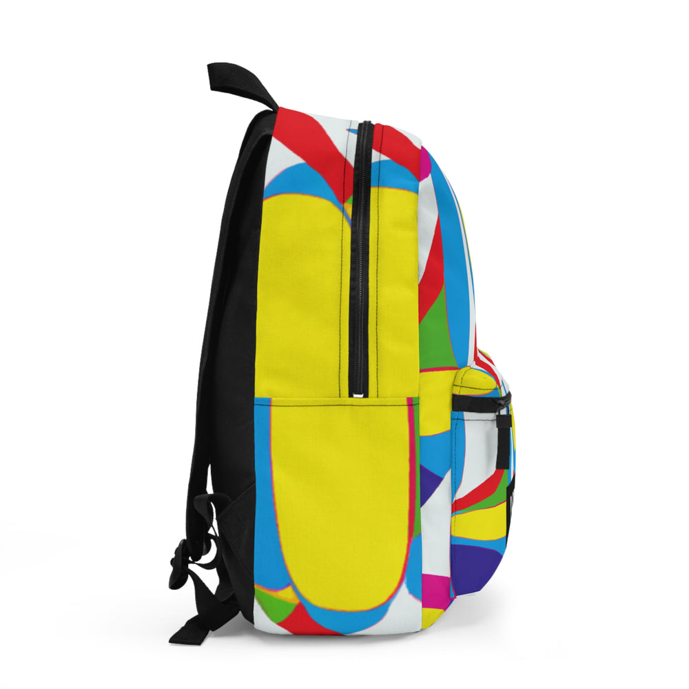 "Marley Groovefeld's Cosmic Bloom" - Backpack