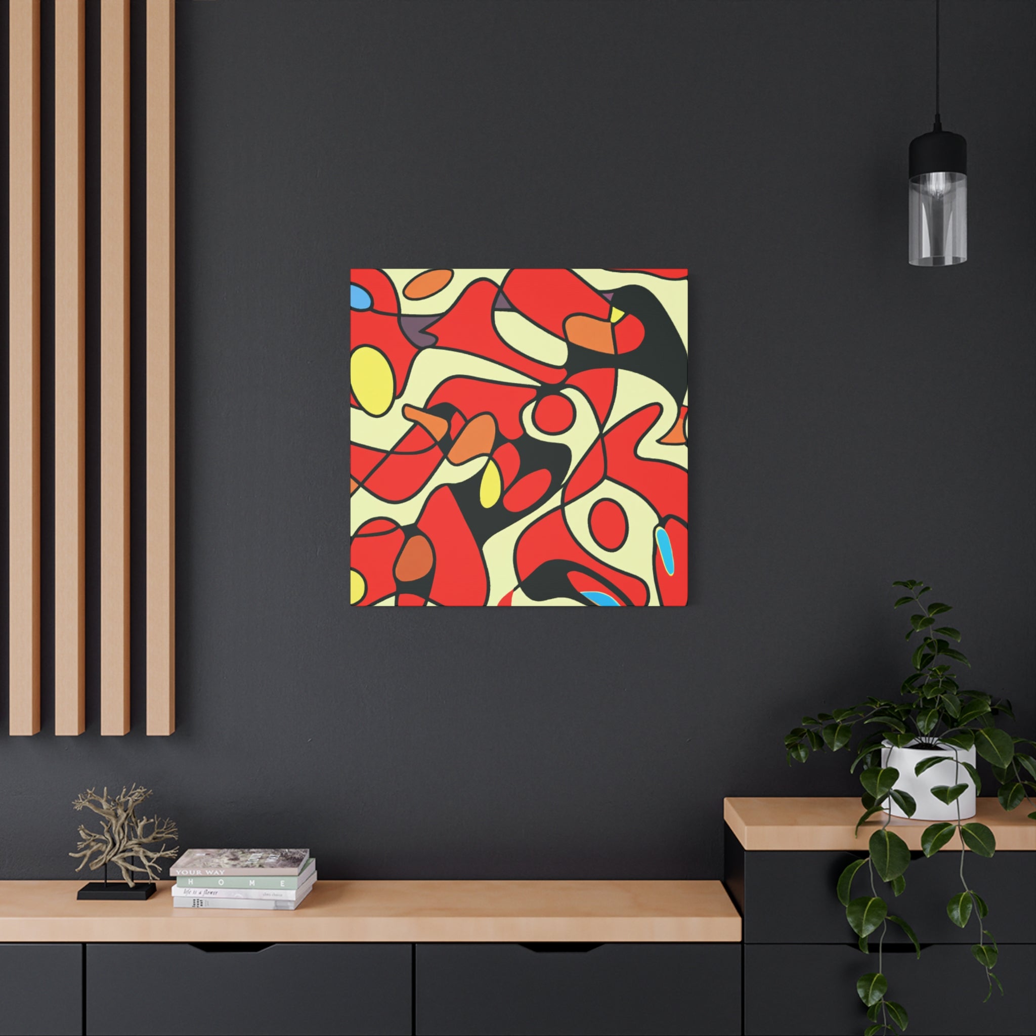 Groovy Spectra - Canvas