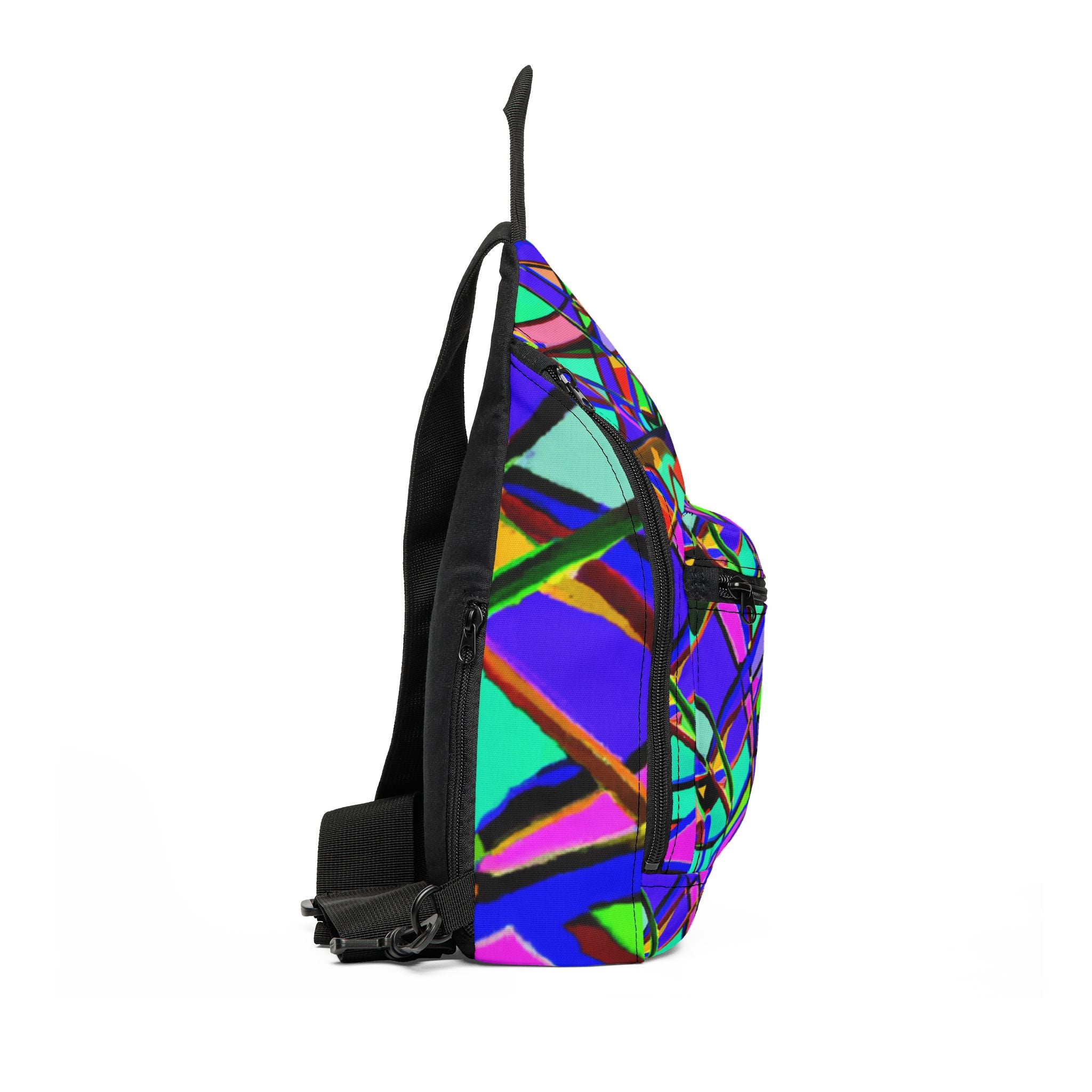 "Disco Daisies & Groovy Galaxies" - Sling Bag