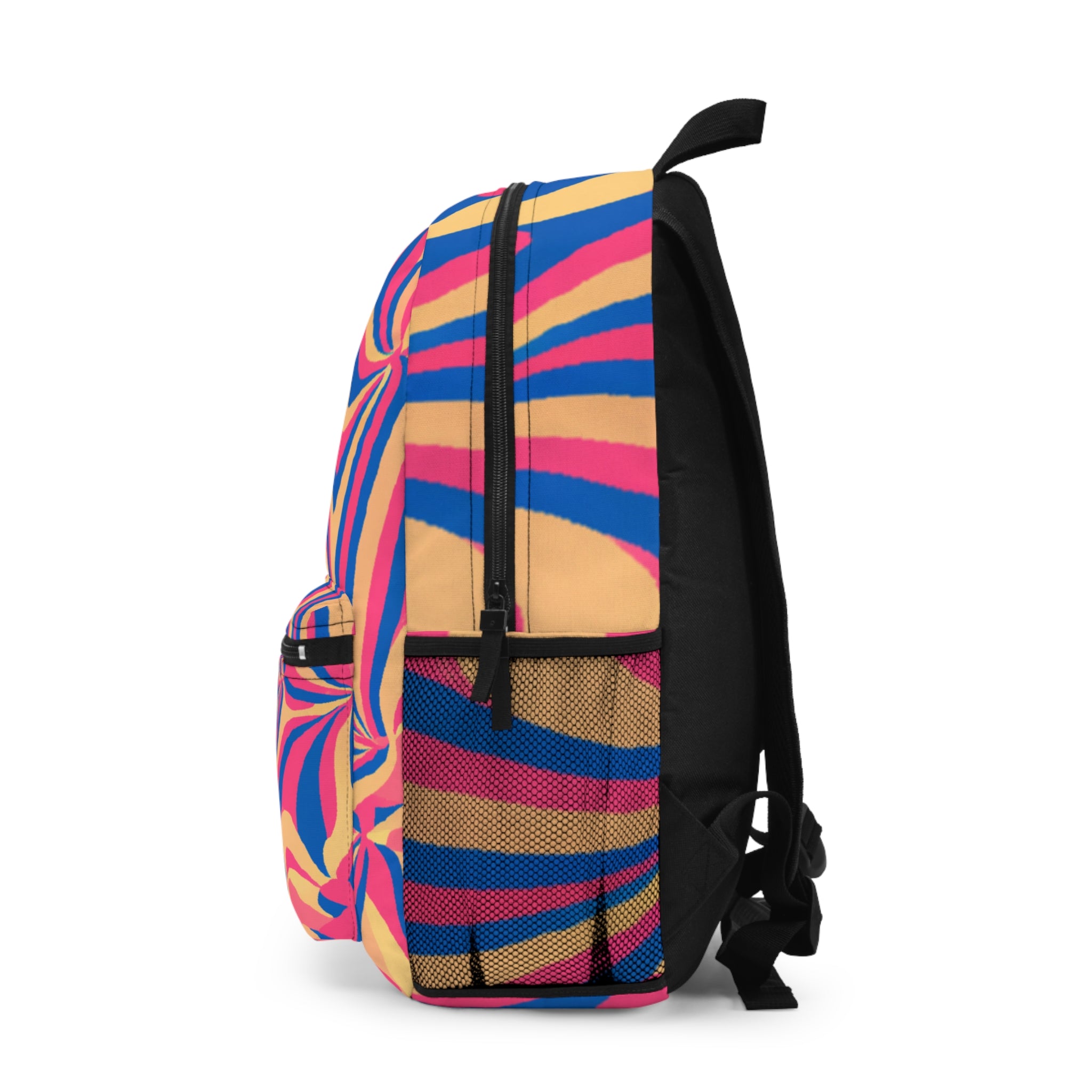 "Groovy Pop Rainbow Delight" - Backpack