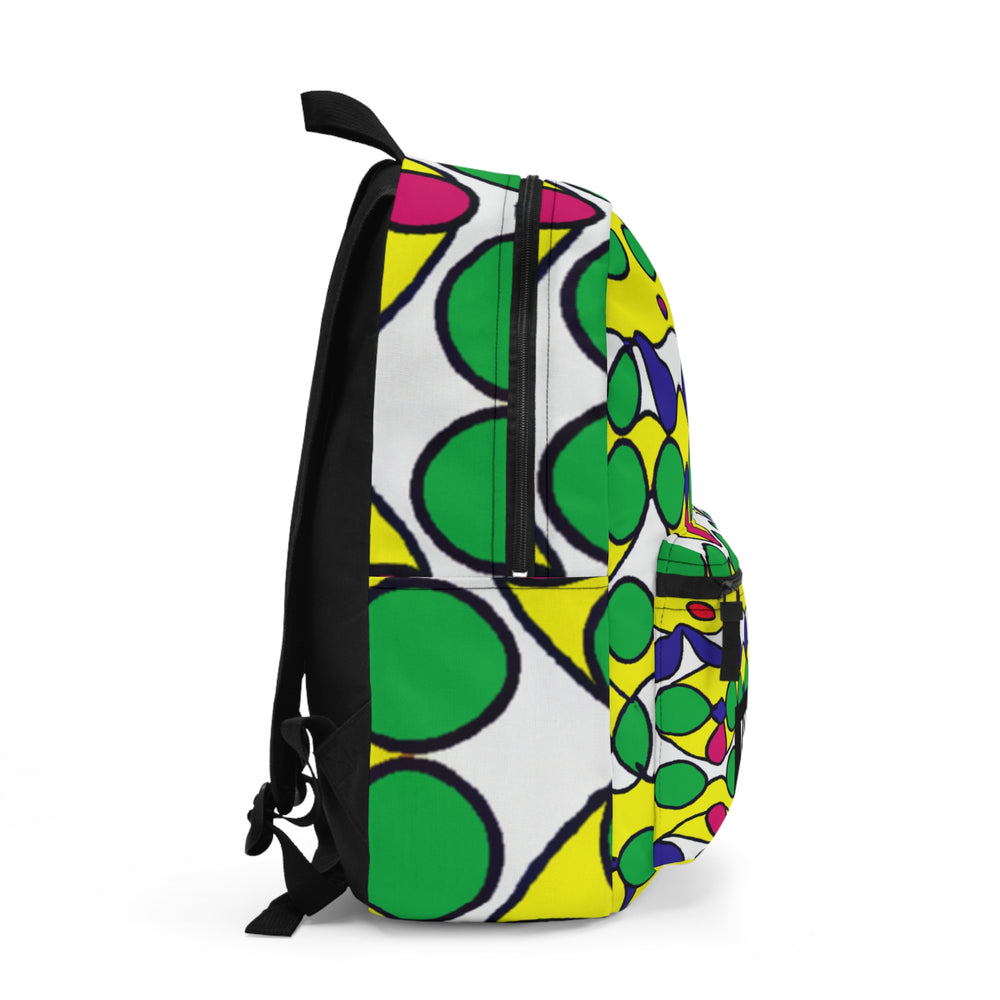 "Vibrant Vortex Vintage" - Backpack