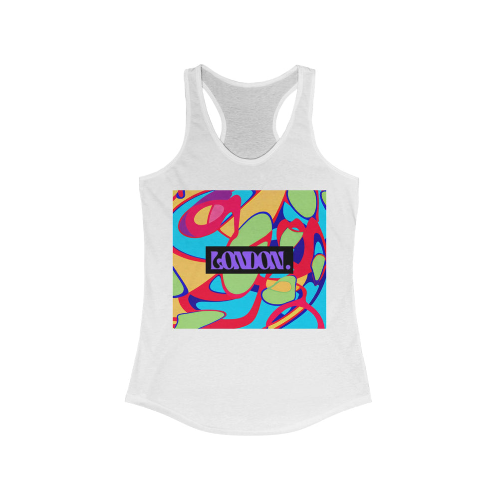 "Kaleido Groovy" - Racerback Tank Top