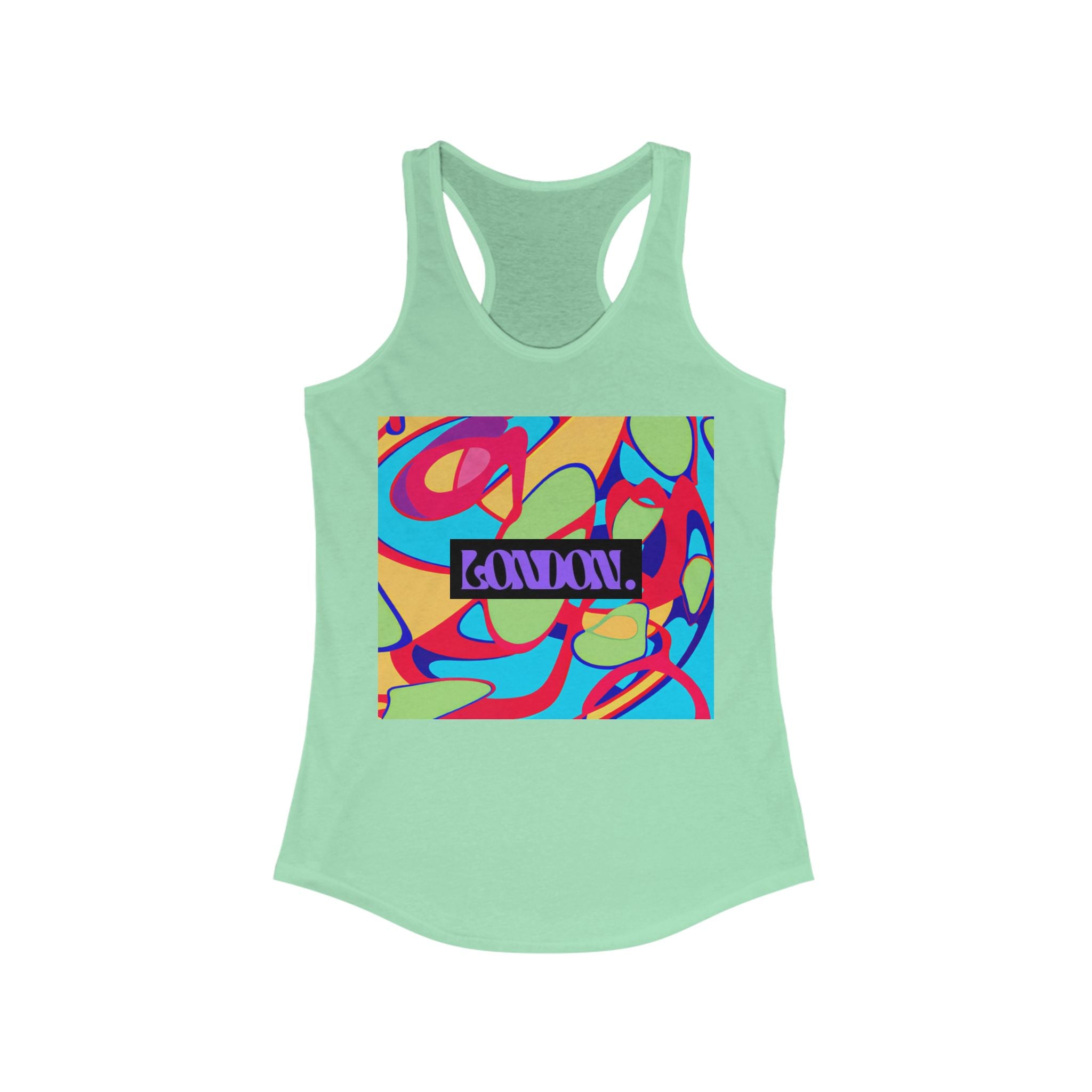 "Kaleido Groovy" - Racerback Tank Top