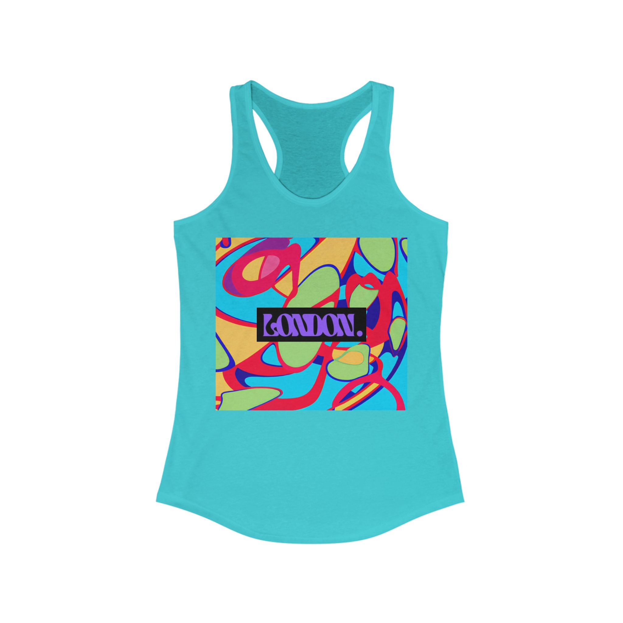"Kaleido Groovy" - Racerback Tank Top