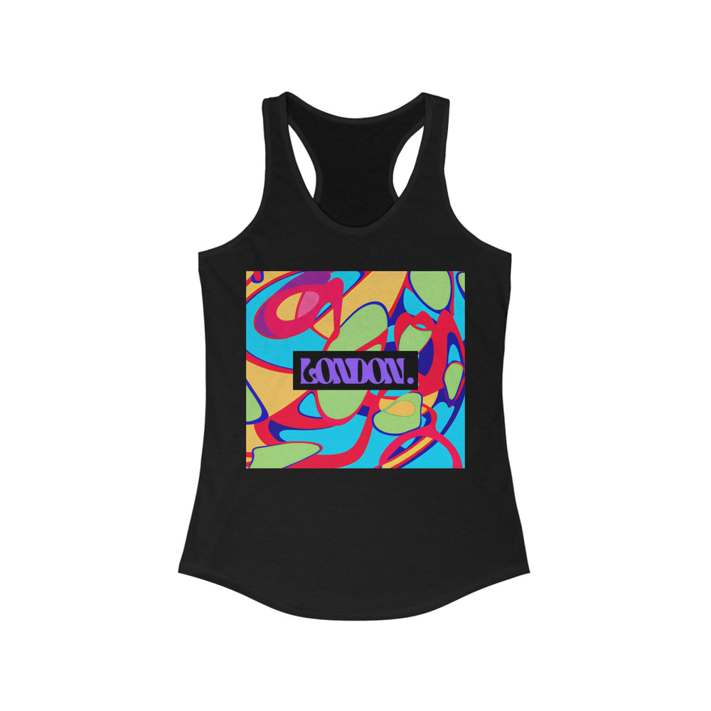 "Kaleido Groovy" - Racerback Tank Top