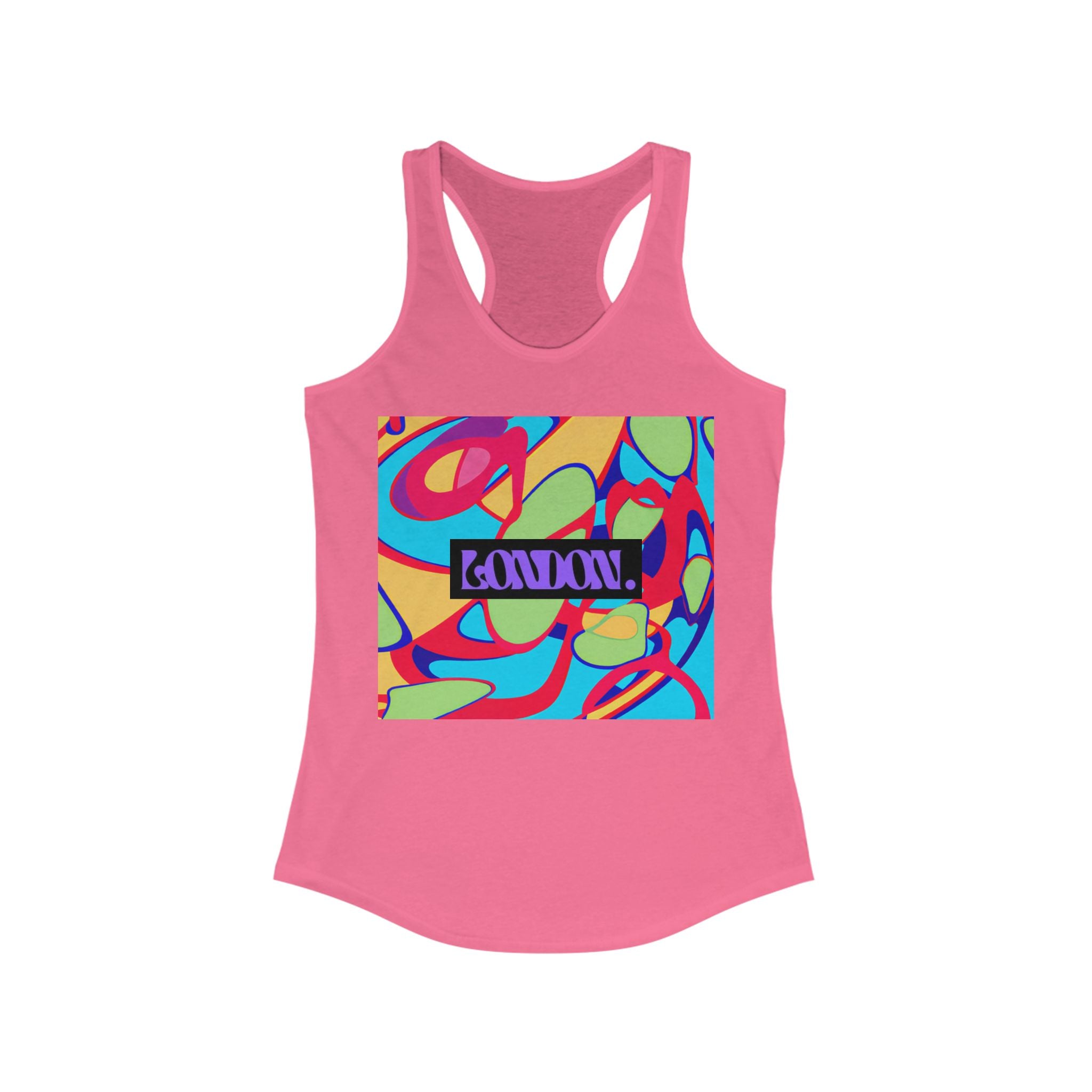 "Kaleido Groovy" - Racerback Tank Top