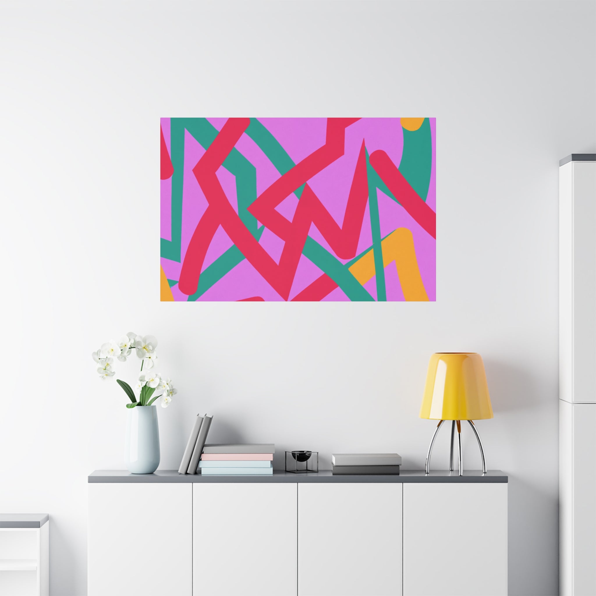 Groovy Kaleidoscope - Canvas