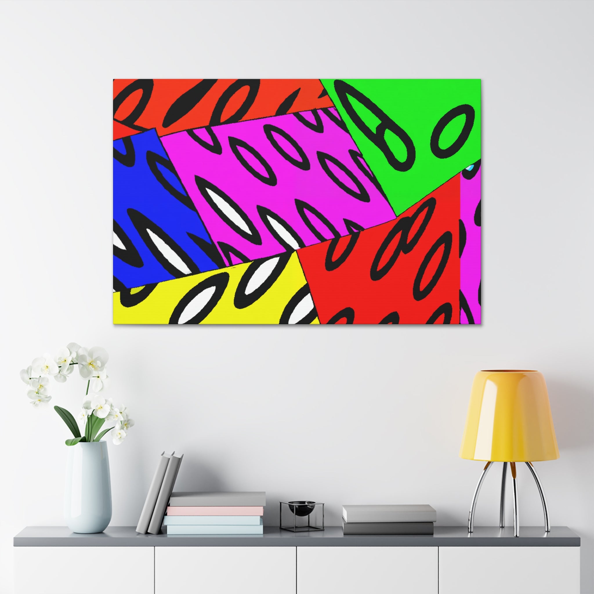 Groovy Kaleidoscope - Canvas