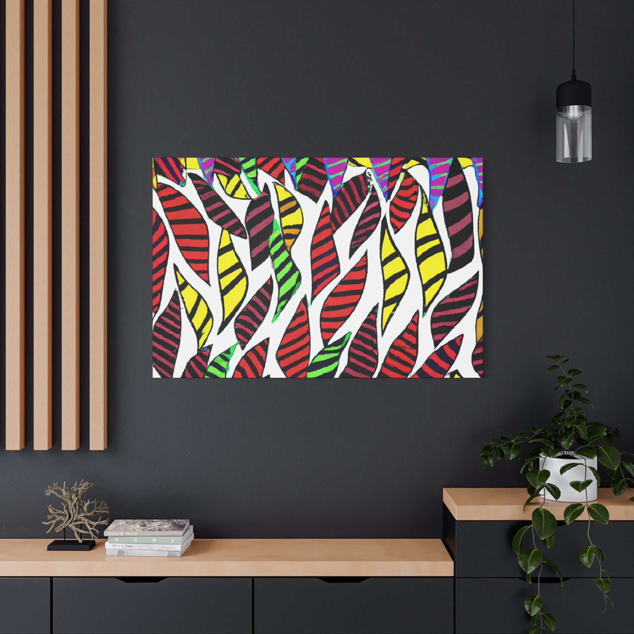 Groovy Spectrum - Canvas