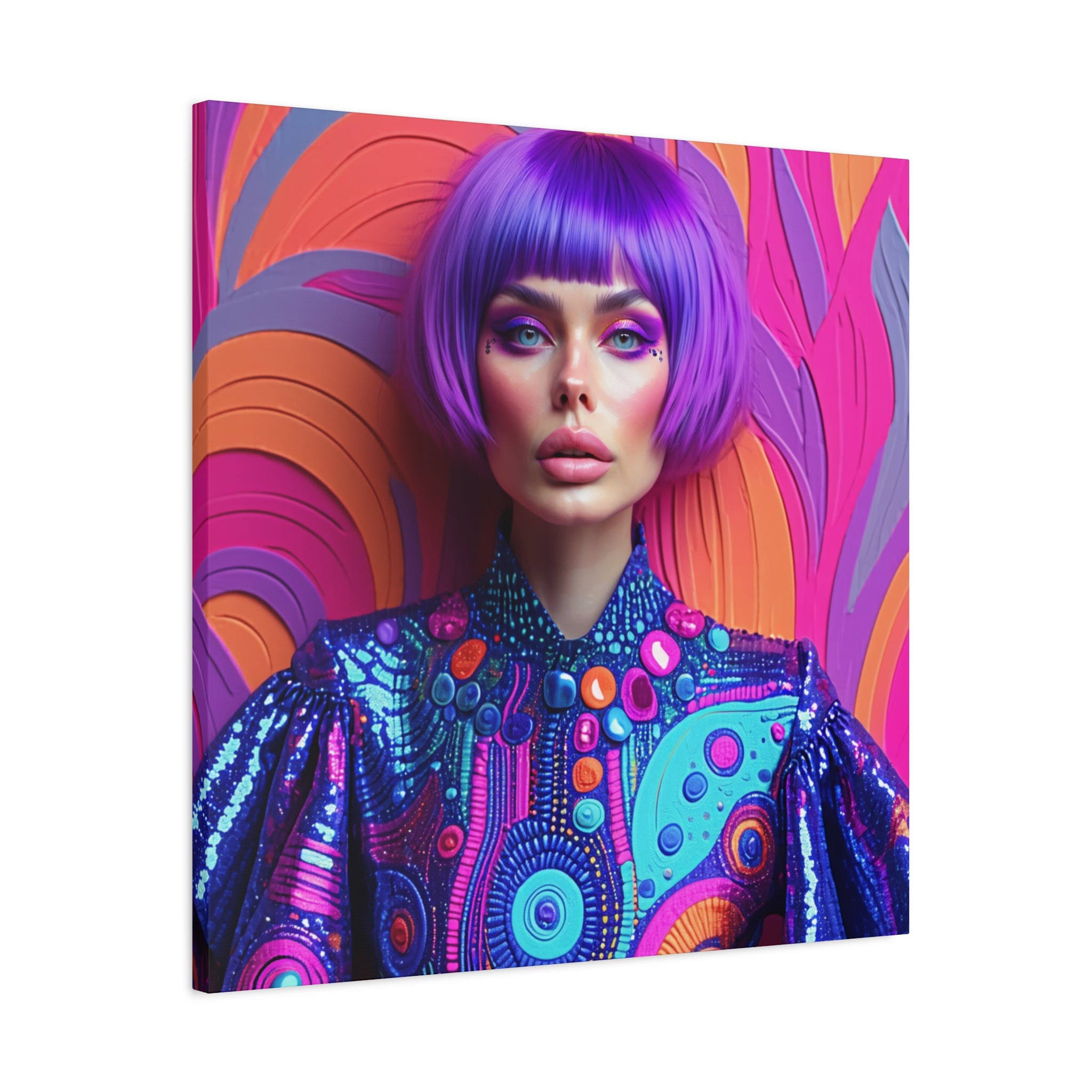 Groovy Vortex - Canvas