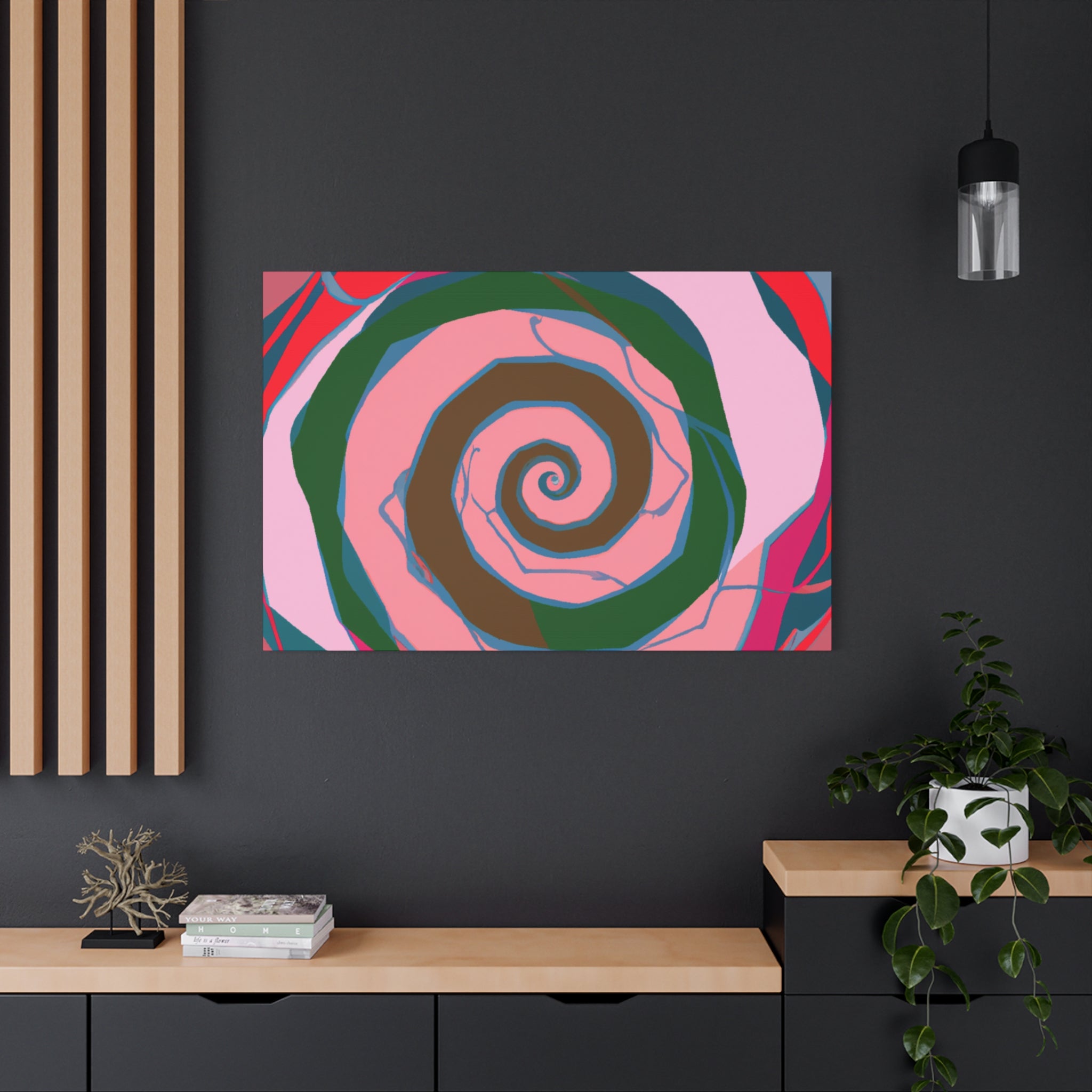 Groovy Kaleidoscope - Canvas