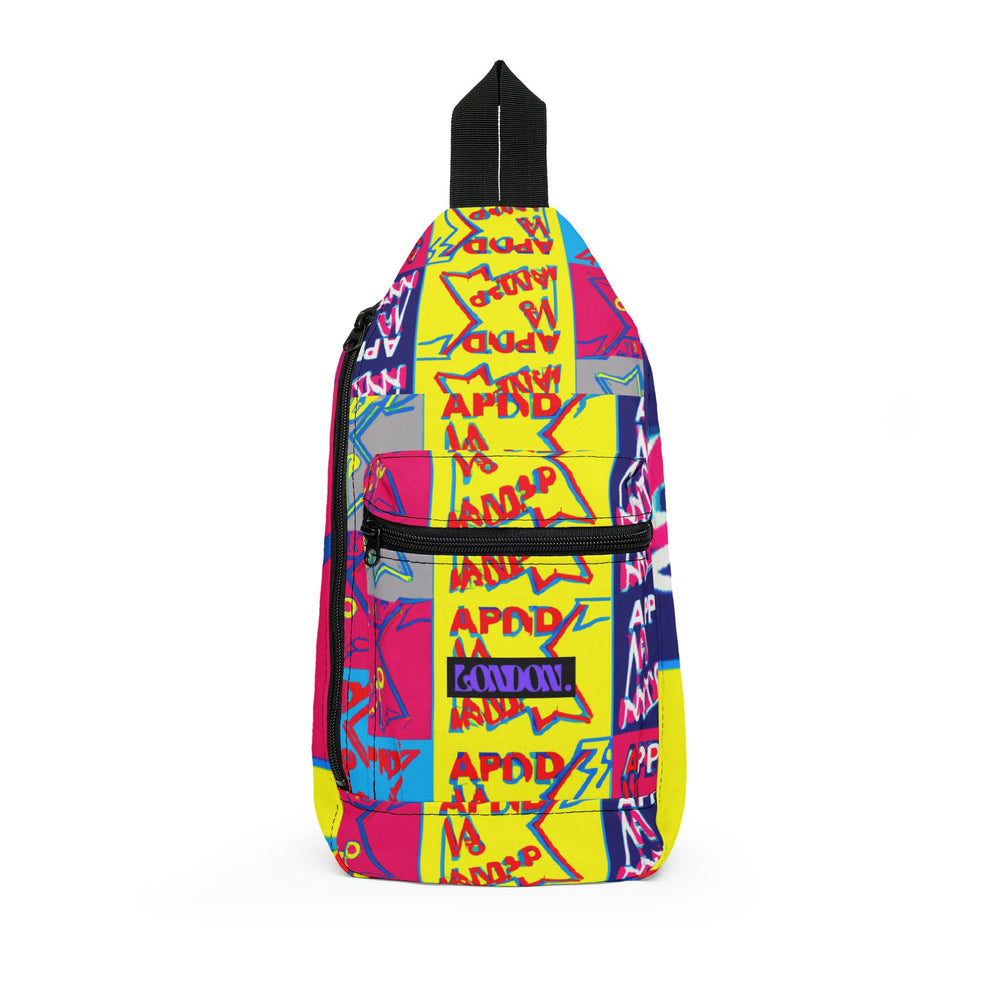 "Groovy Spectrum Delights" - Sling Bag
