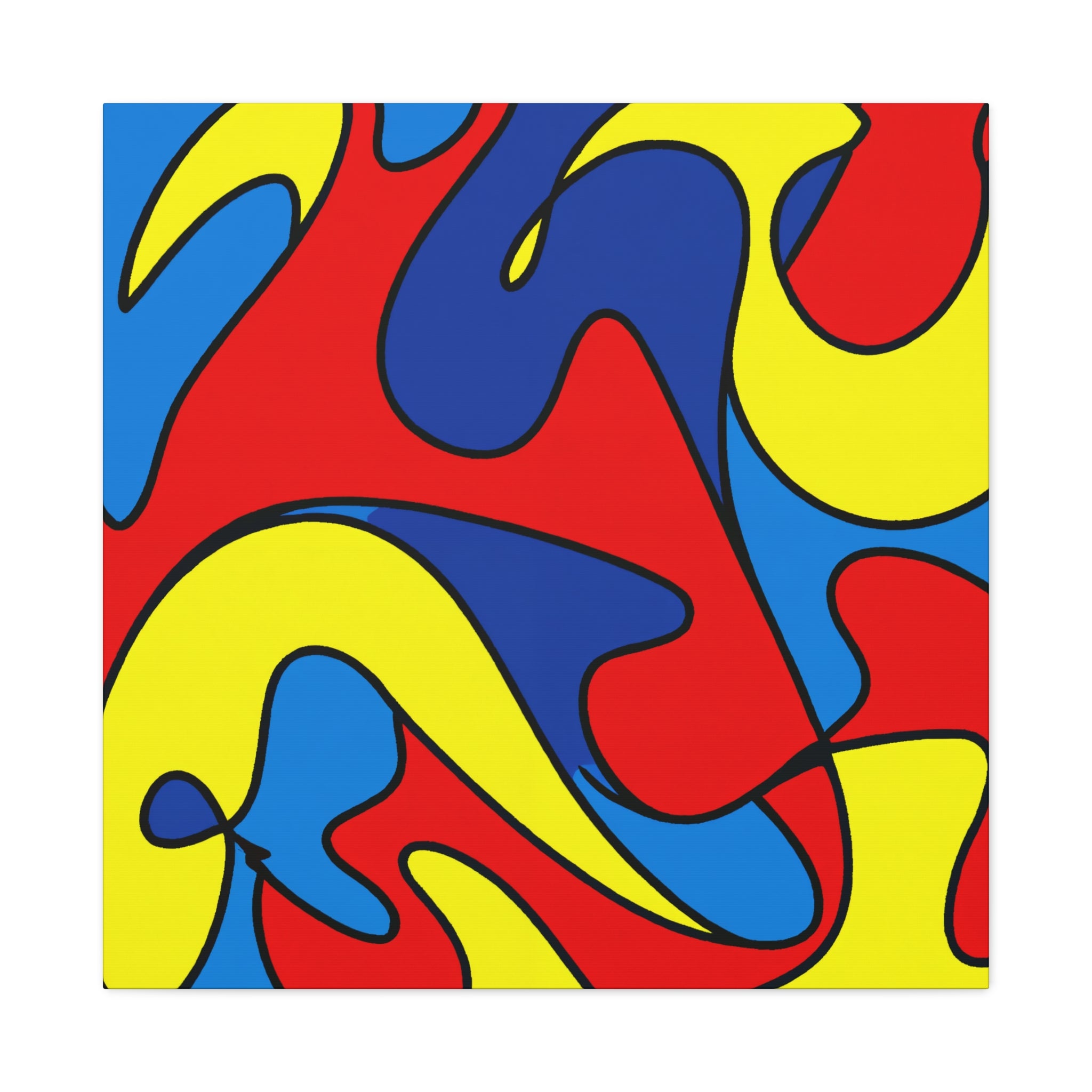 Groovy Kaleidoscope - Canvas