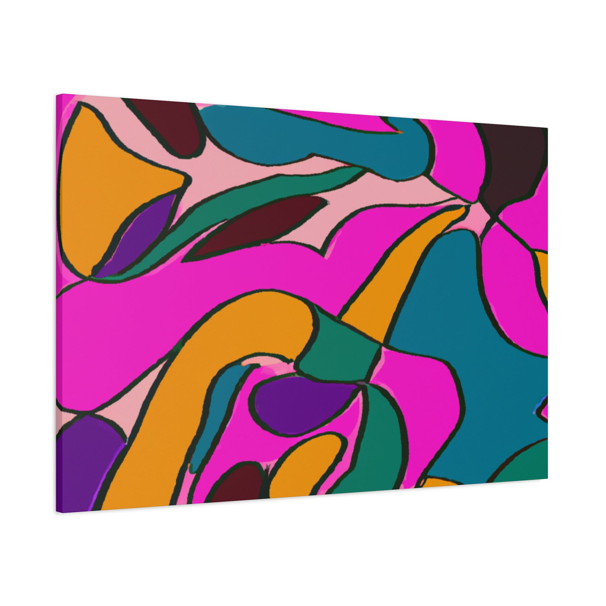 Groovy Kaleidoscope - Canvas