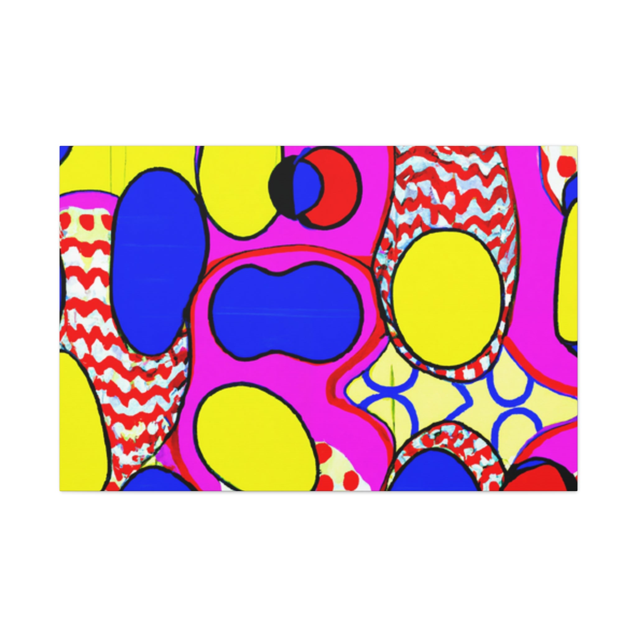 Groovy Kaleidoscope - Canvas