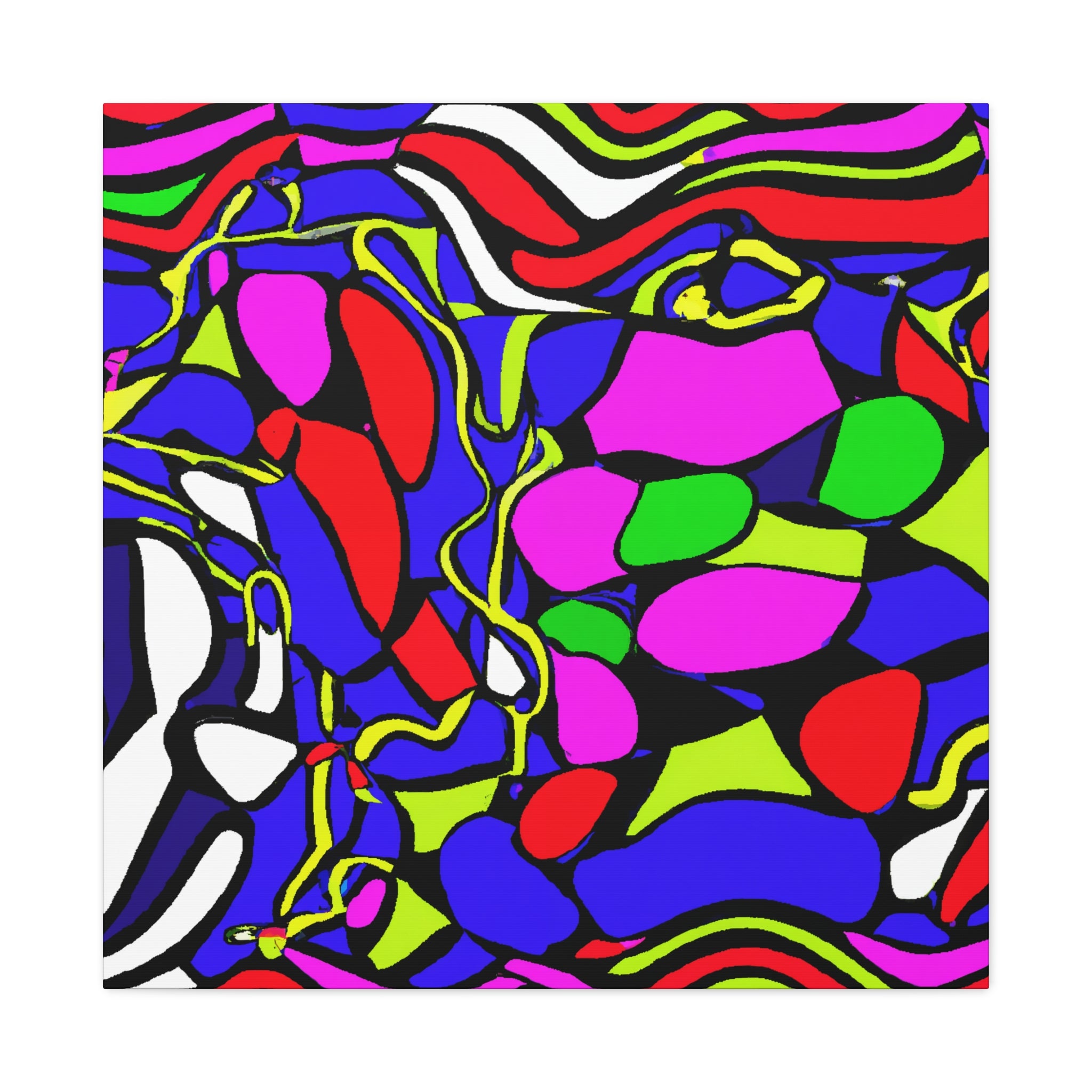 Groovy Kaleidoscope - Canvas