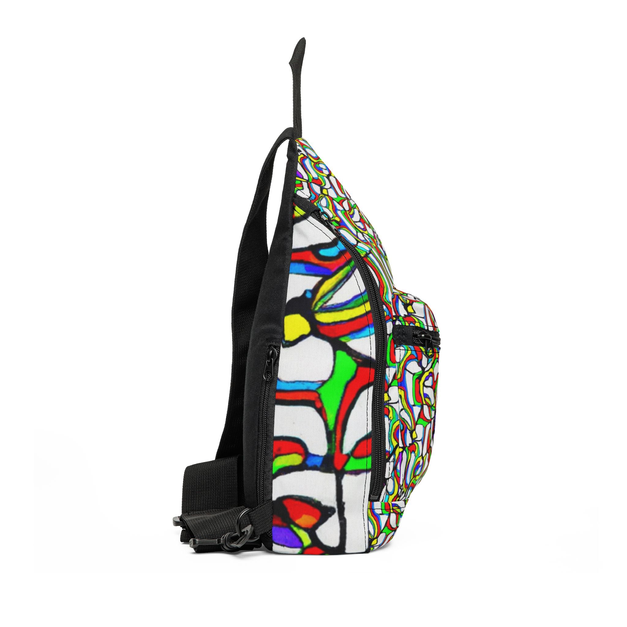 "Groovy Stardust Emporium" - Sling Bag