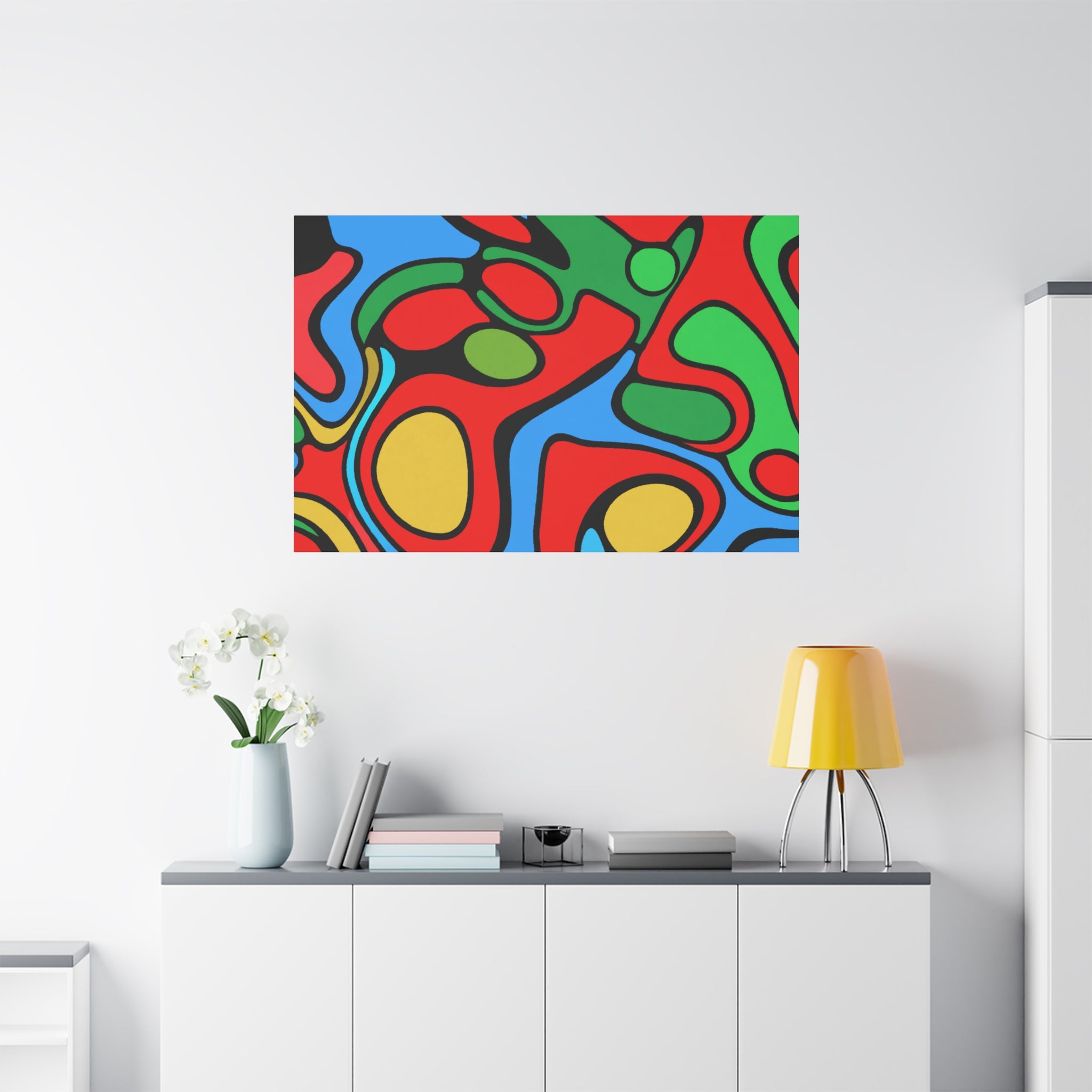 Groovy Kaleidoscope - Canvas