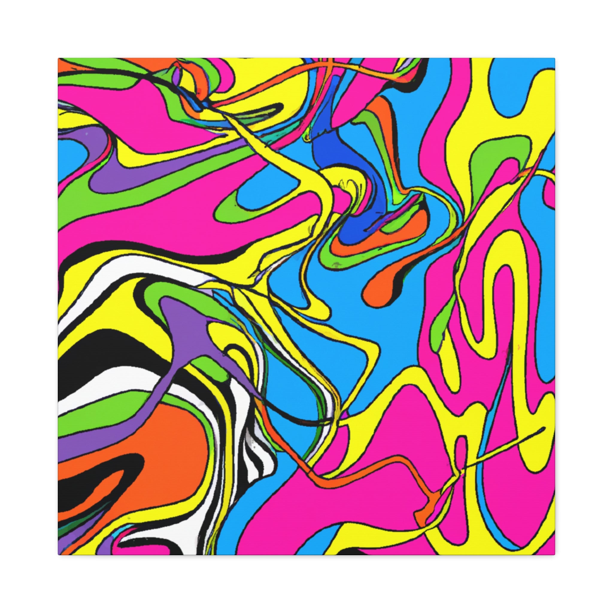 Groovy Vortex - Canvas