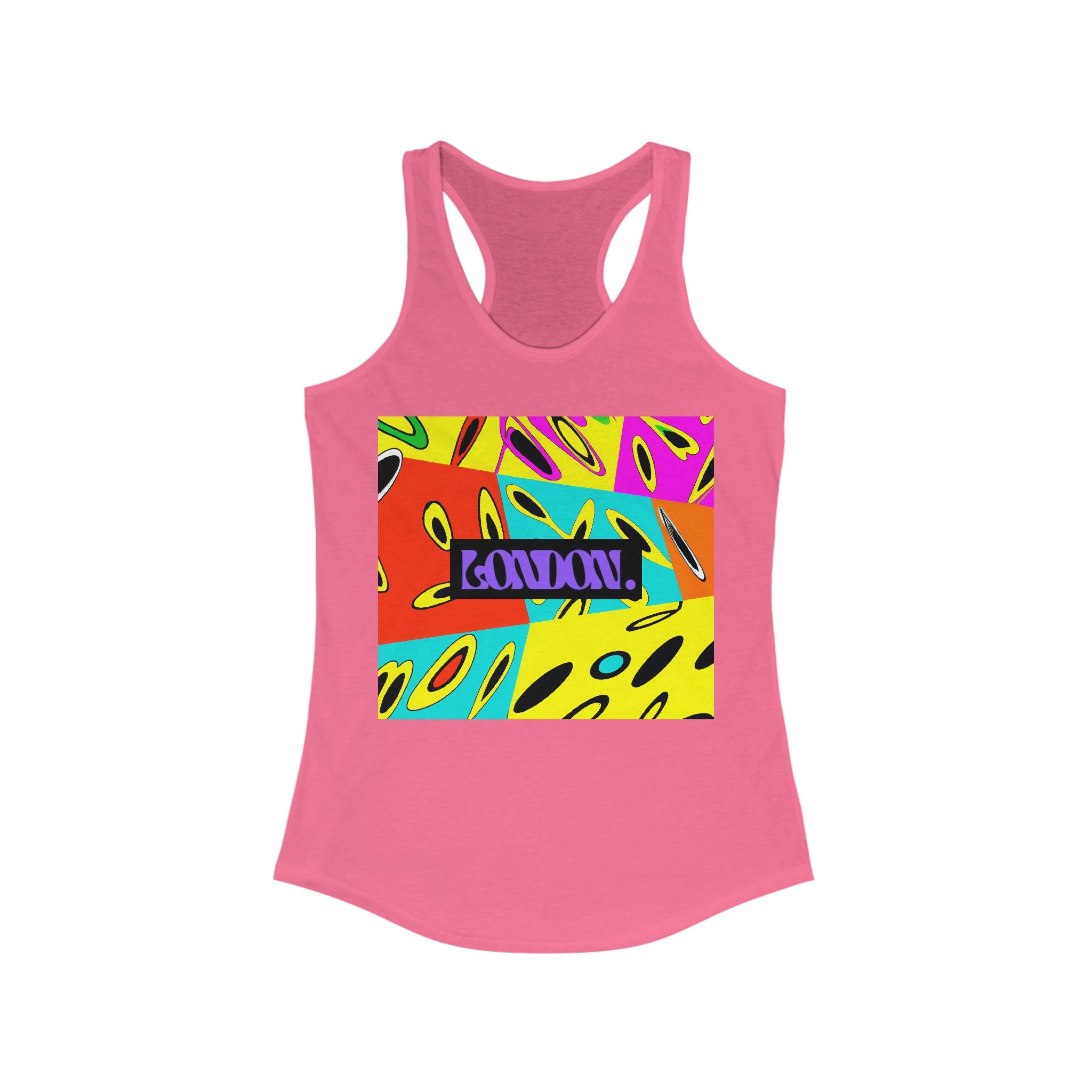 "Hippie Daze Delights" - Racerback Tank Top